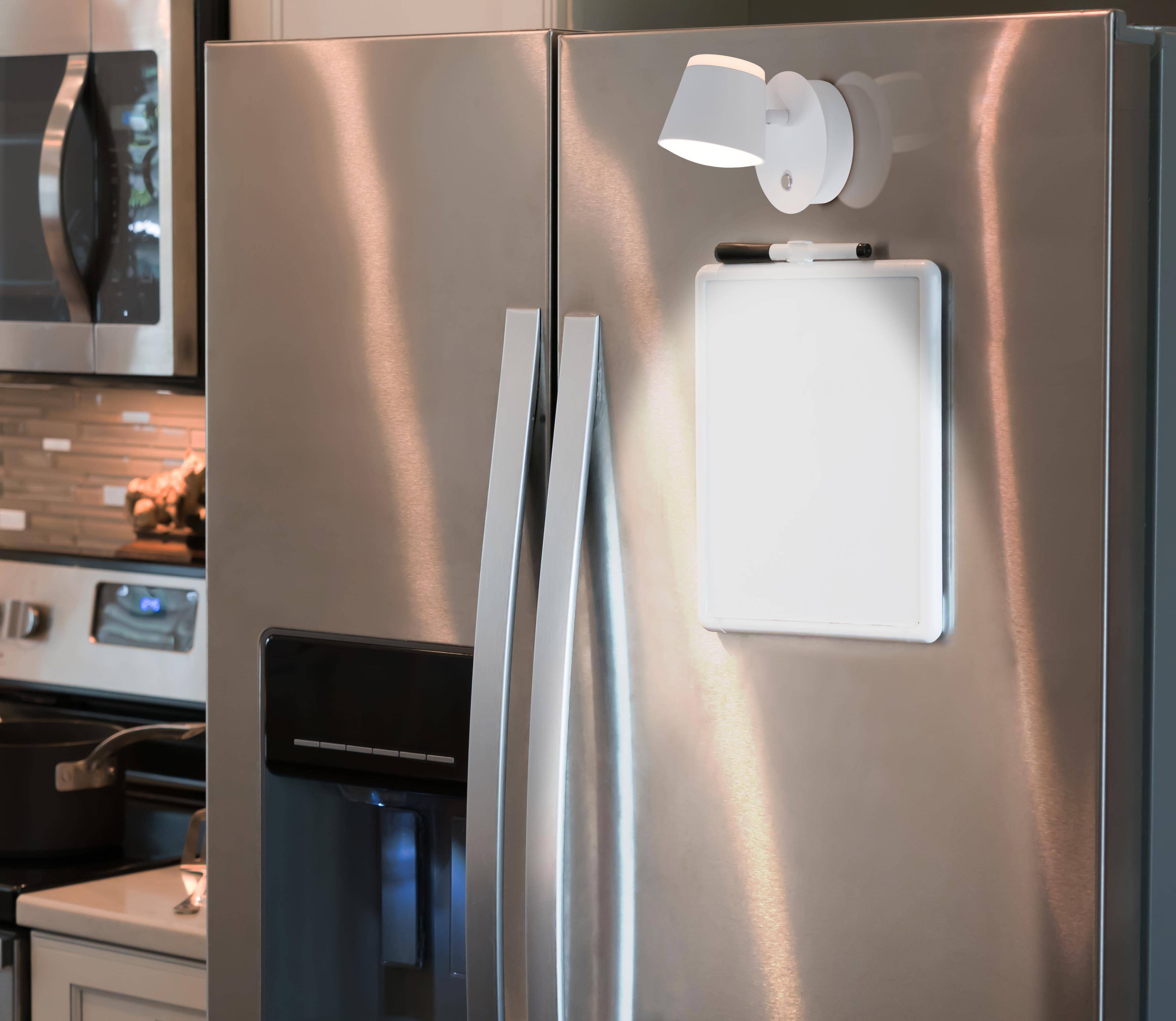 Akku-Wand-Leuchte "TONDO" magnetisch weiß