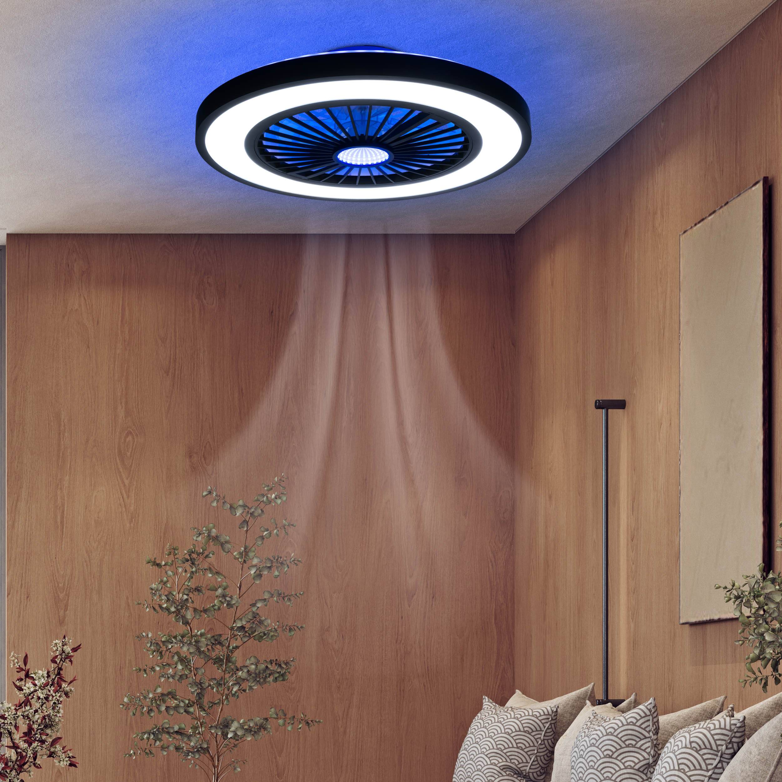 LED Deckenleuchten + Ventilator "ARIOSO"