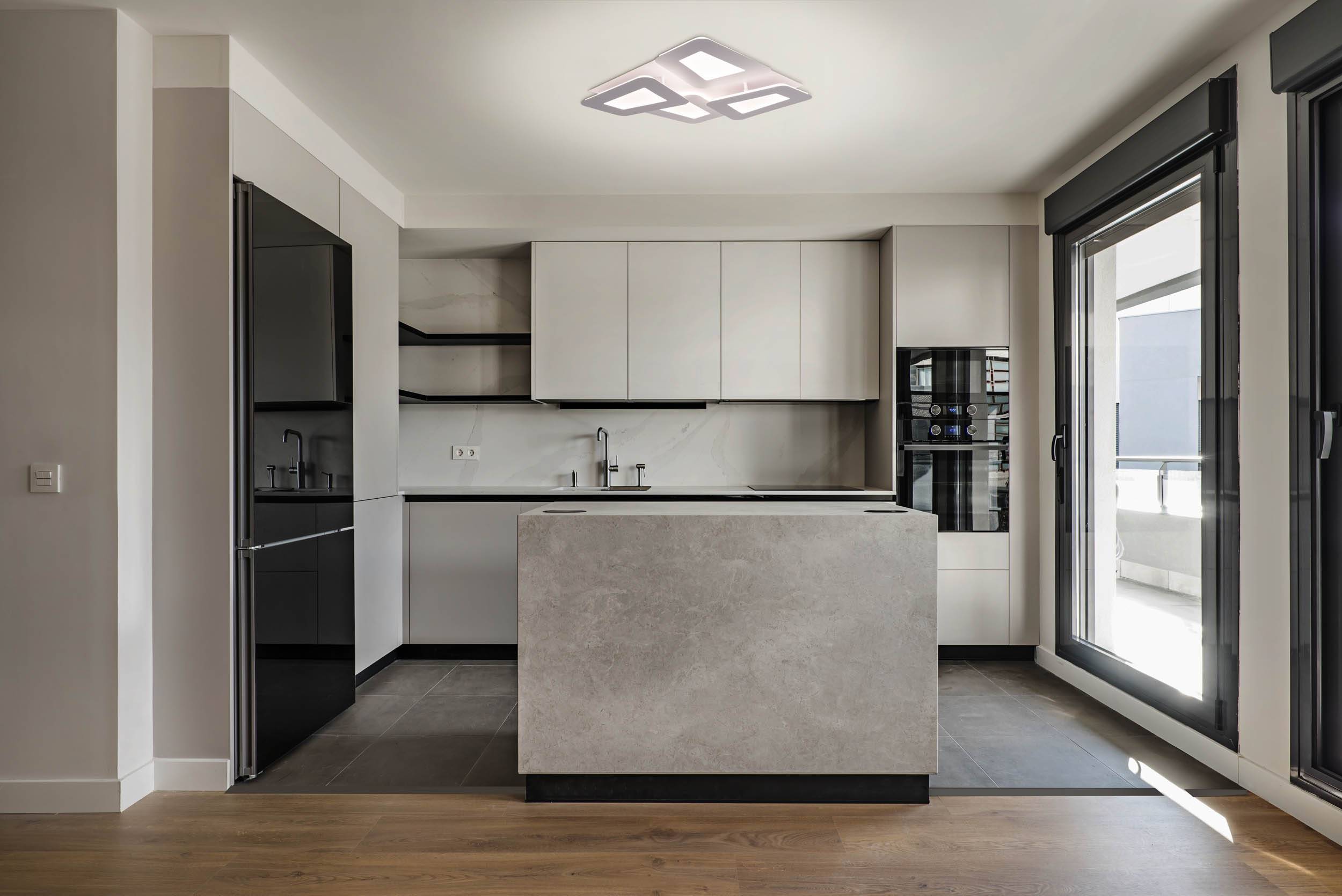 LED Deckenleuchte "SIMEN" weiß