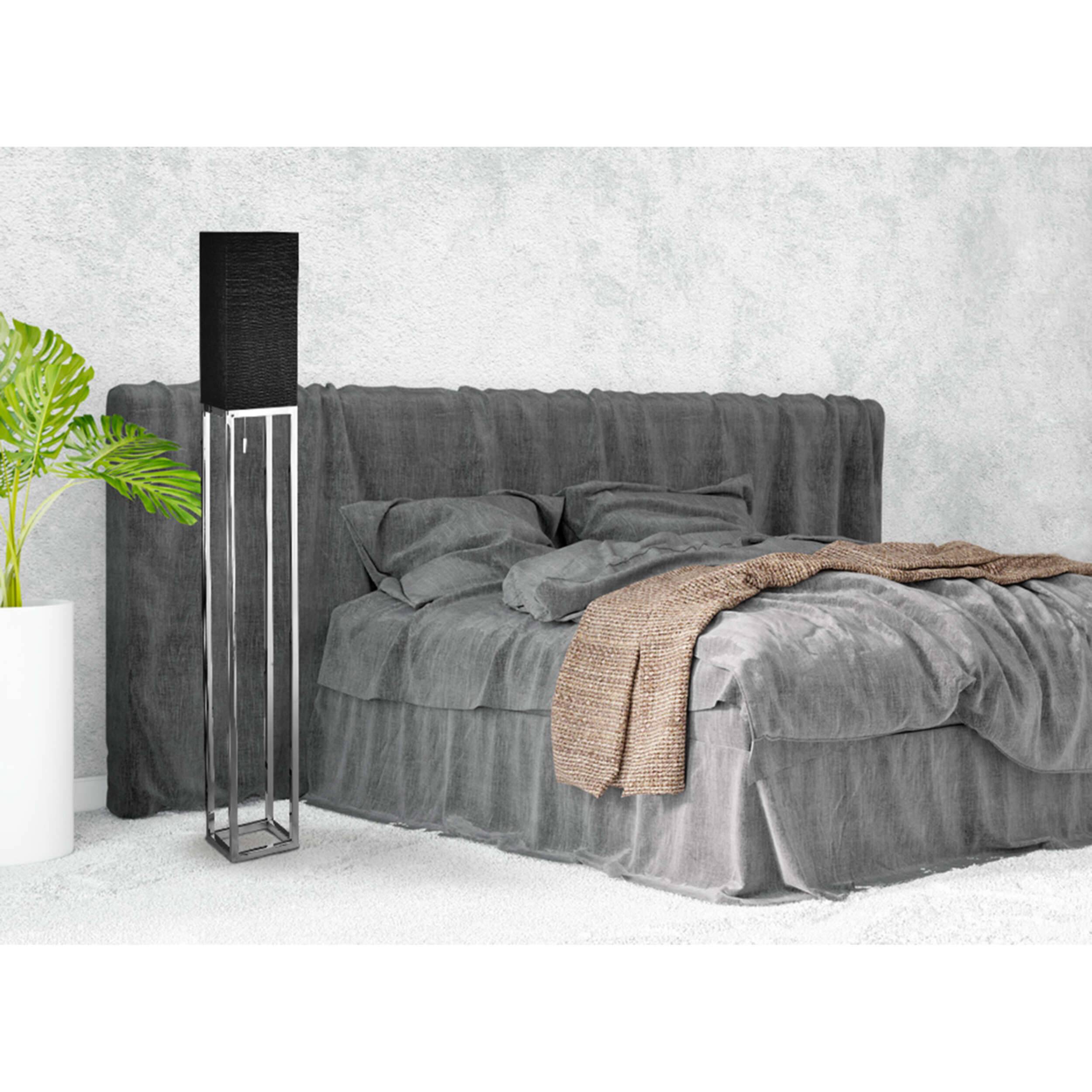 Stehleuchte h: 150cm schwarz "ALFA"