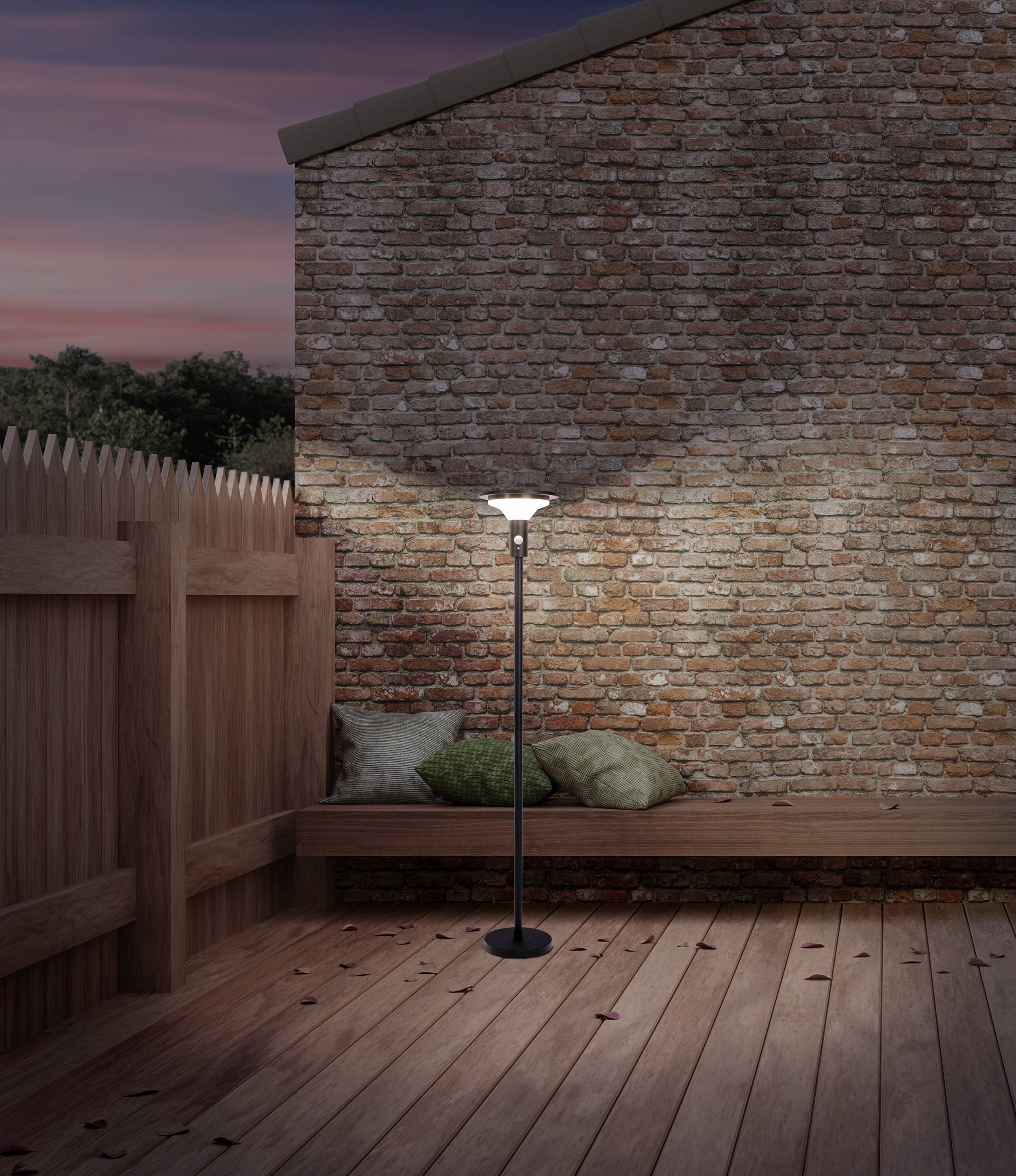 LED Solarstehleuchte "NORA"