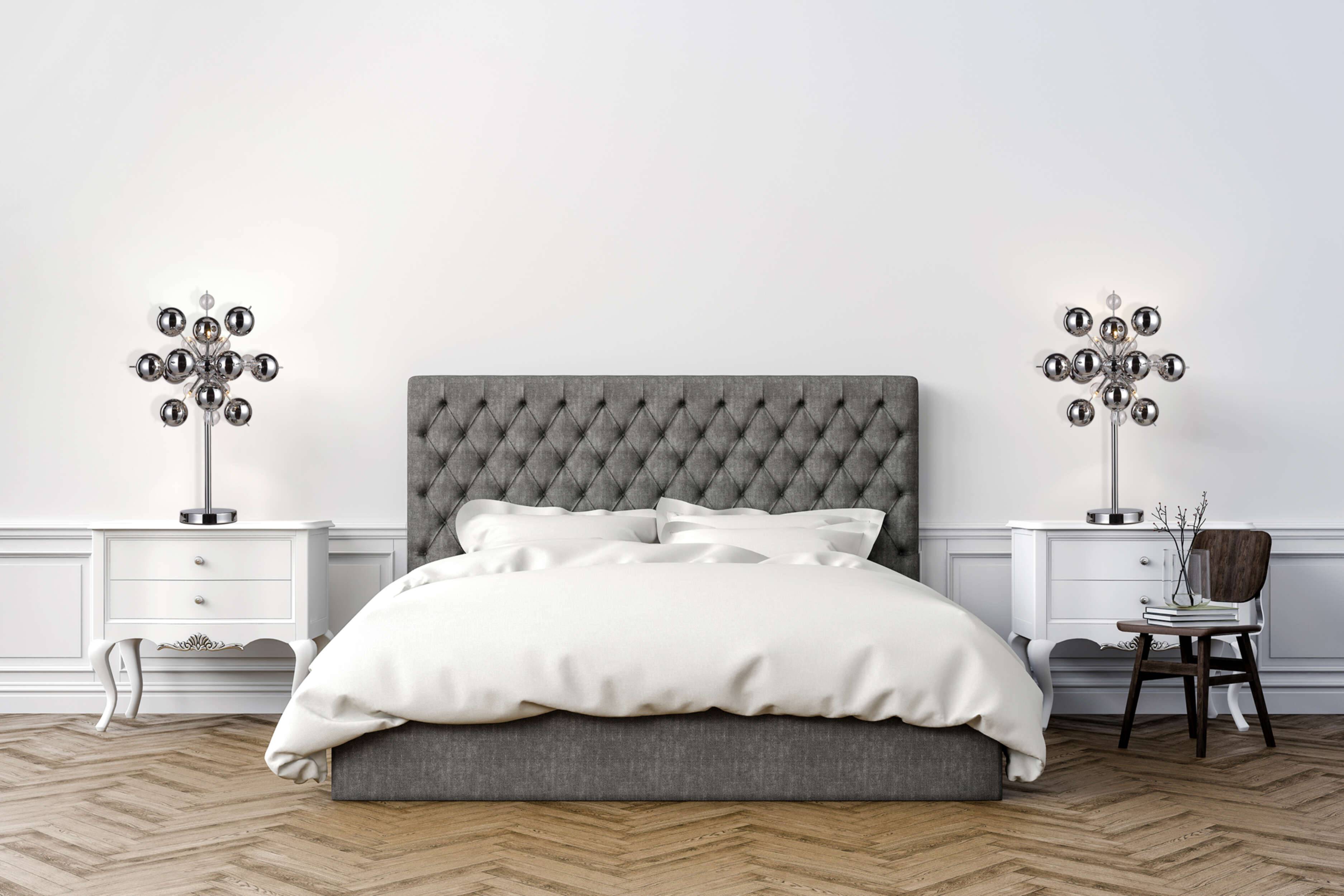 Tischleuchte "EXPLOSION" chrom H: 73 cm