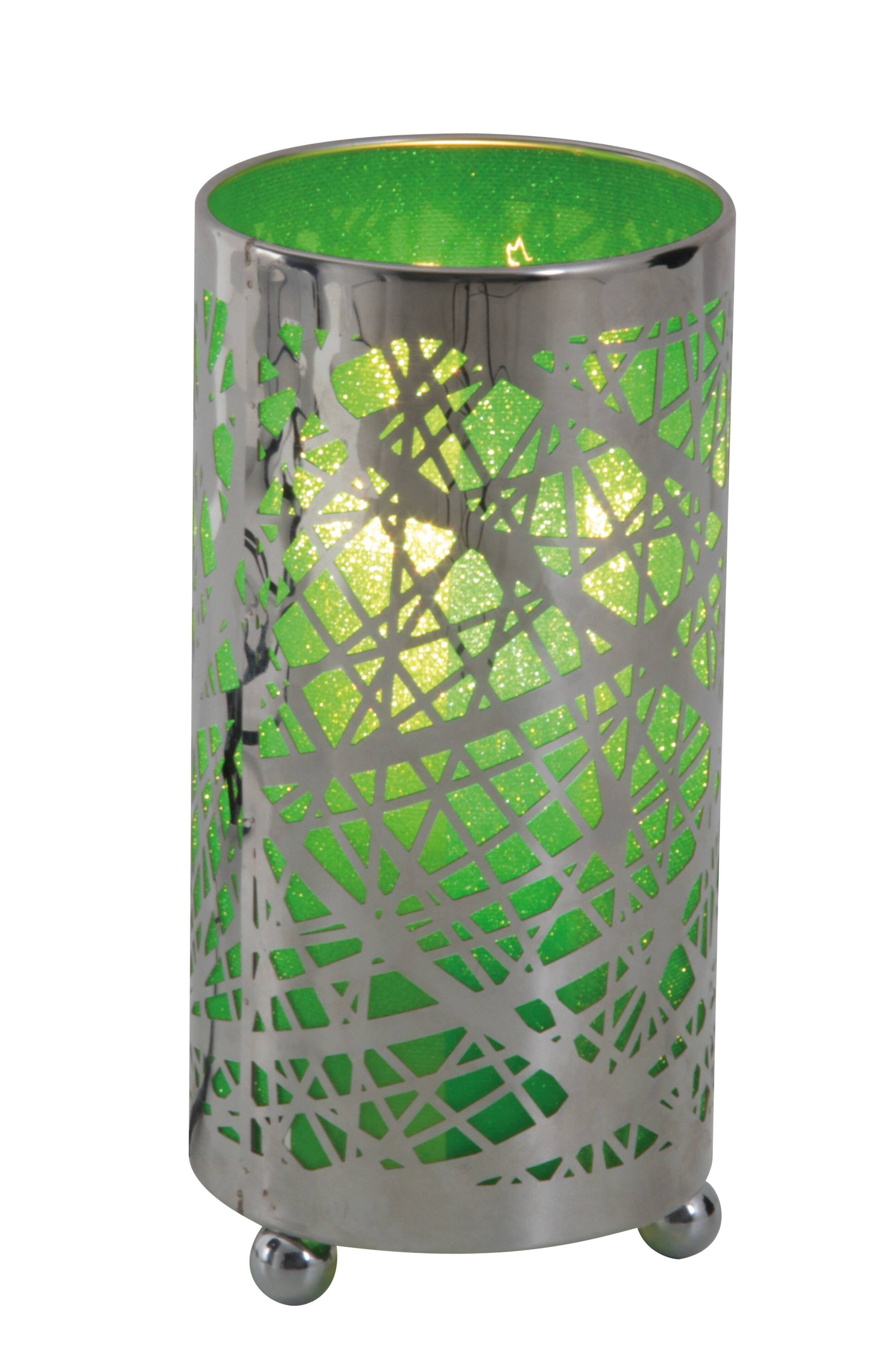 Tischleuchte "RIMA" chrom-grün