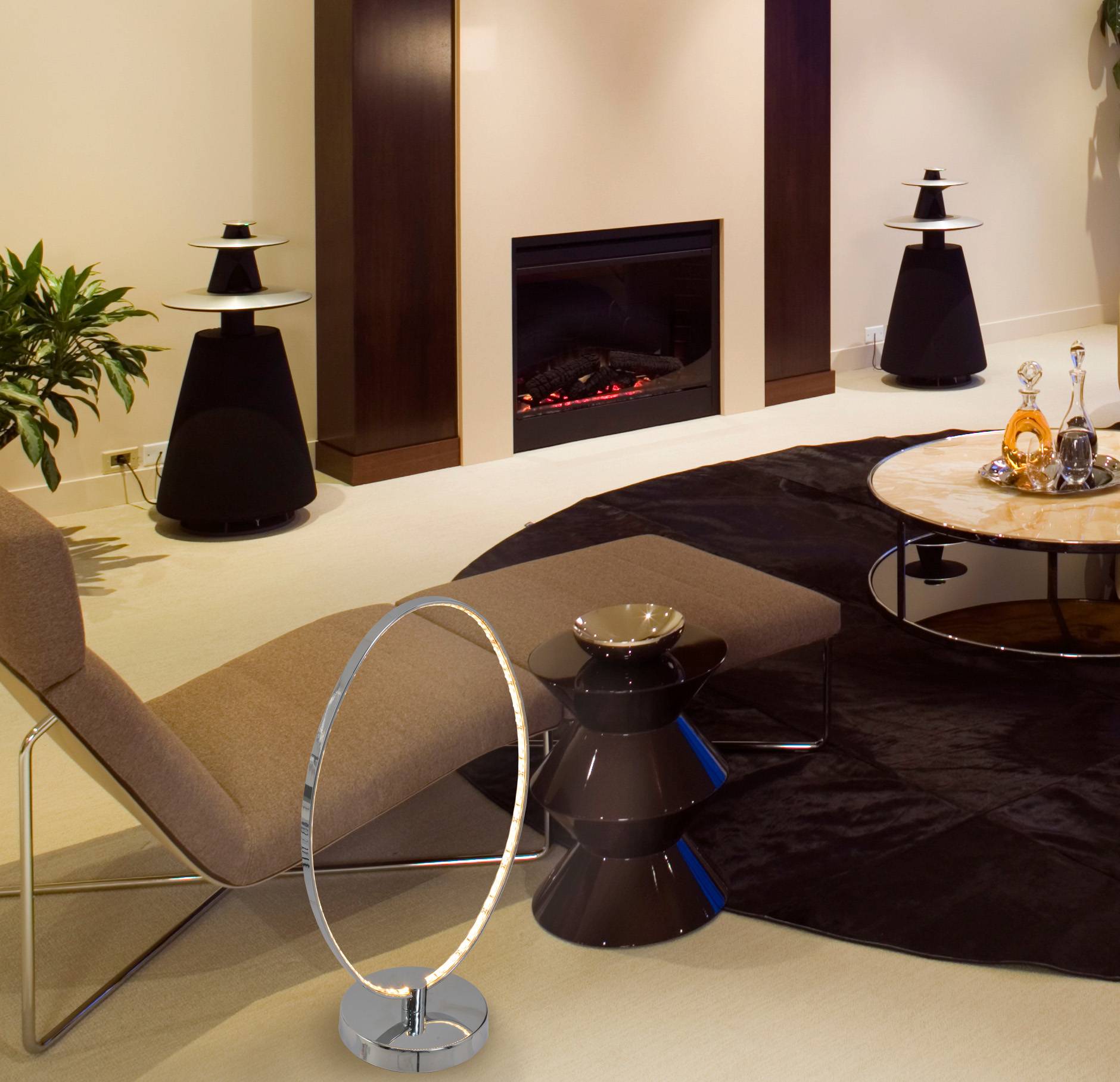 LED Tischleuchte h:44cm "UNIVERSE"