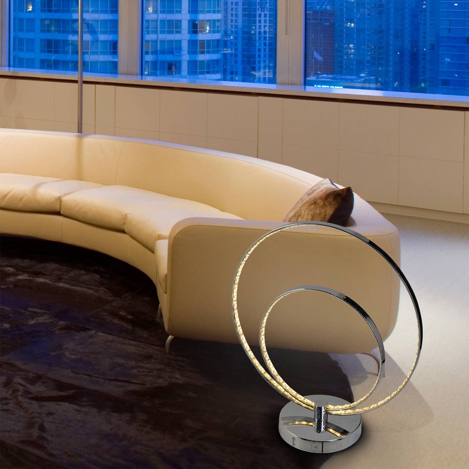 LED Tischleuchte H:38,5cm "UNIVERSE"