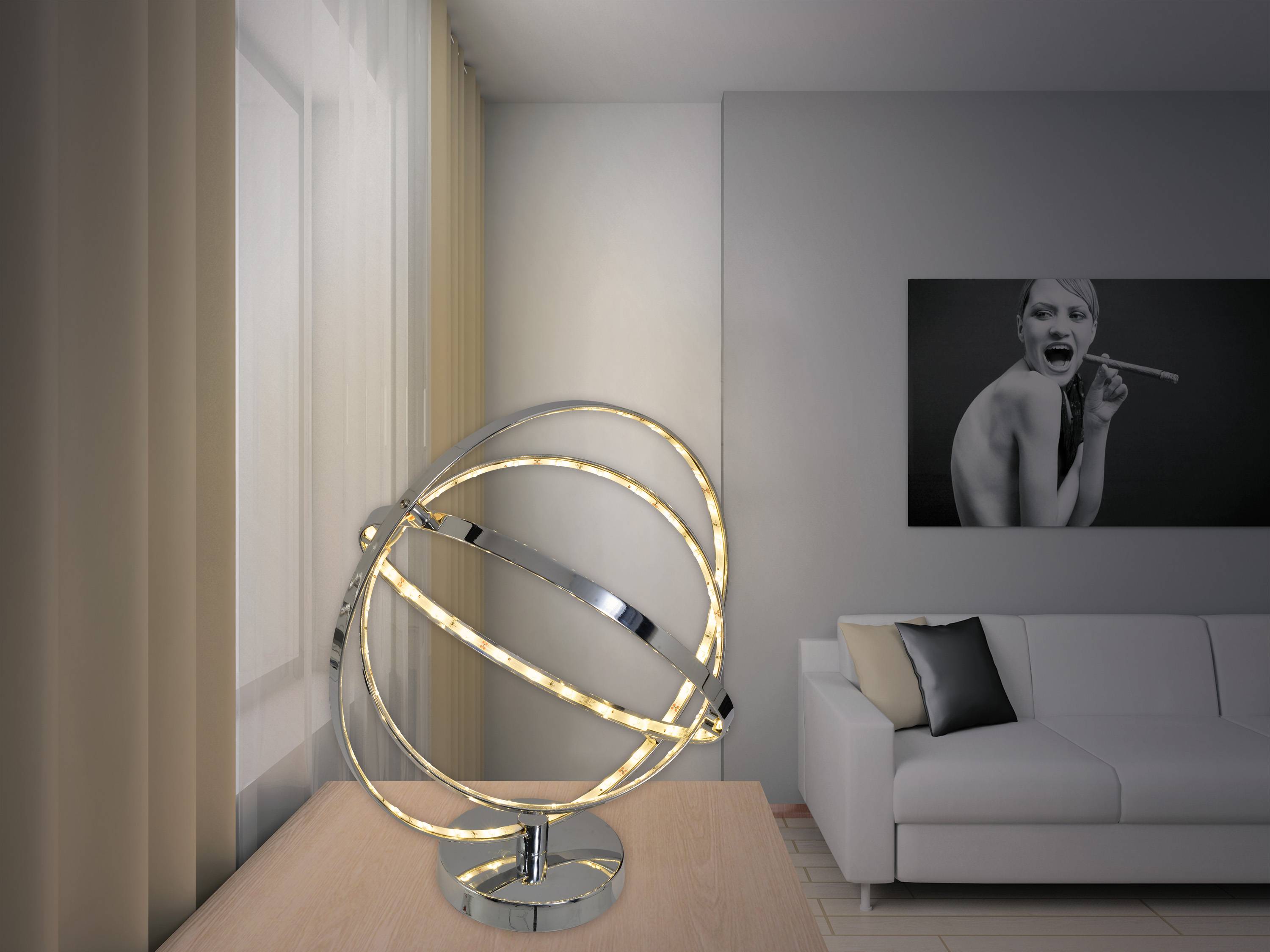 LED Tischleuchte h:39cm "UNIVERSE"