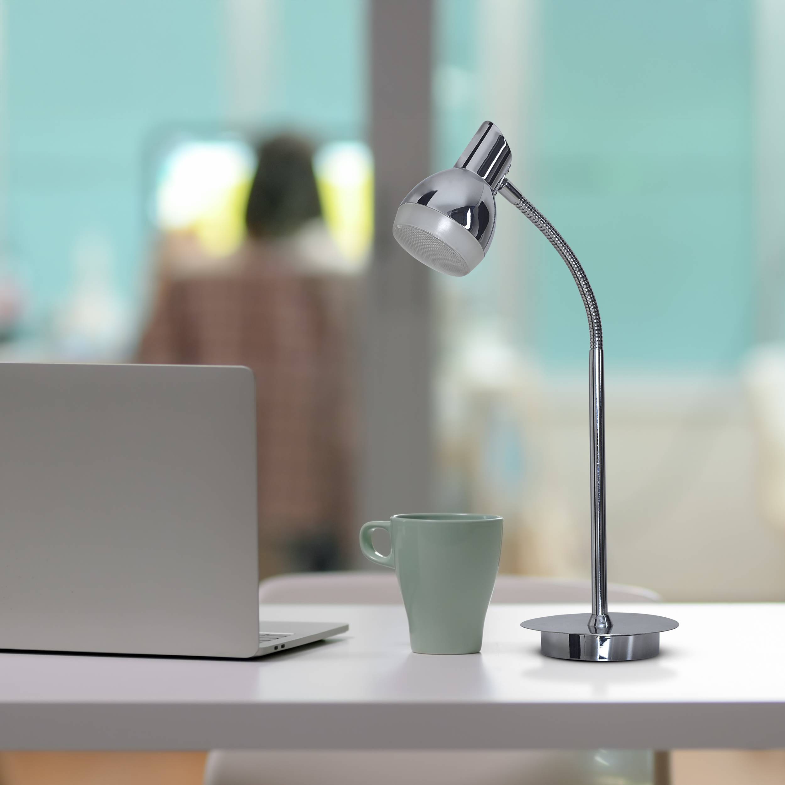 LED Tischleuchte "CHROMEY" H:45cm