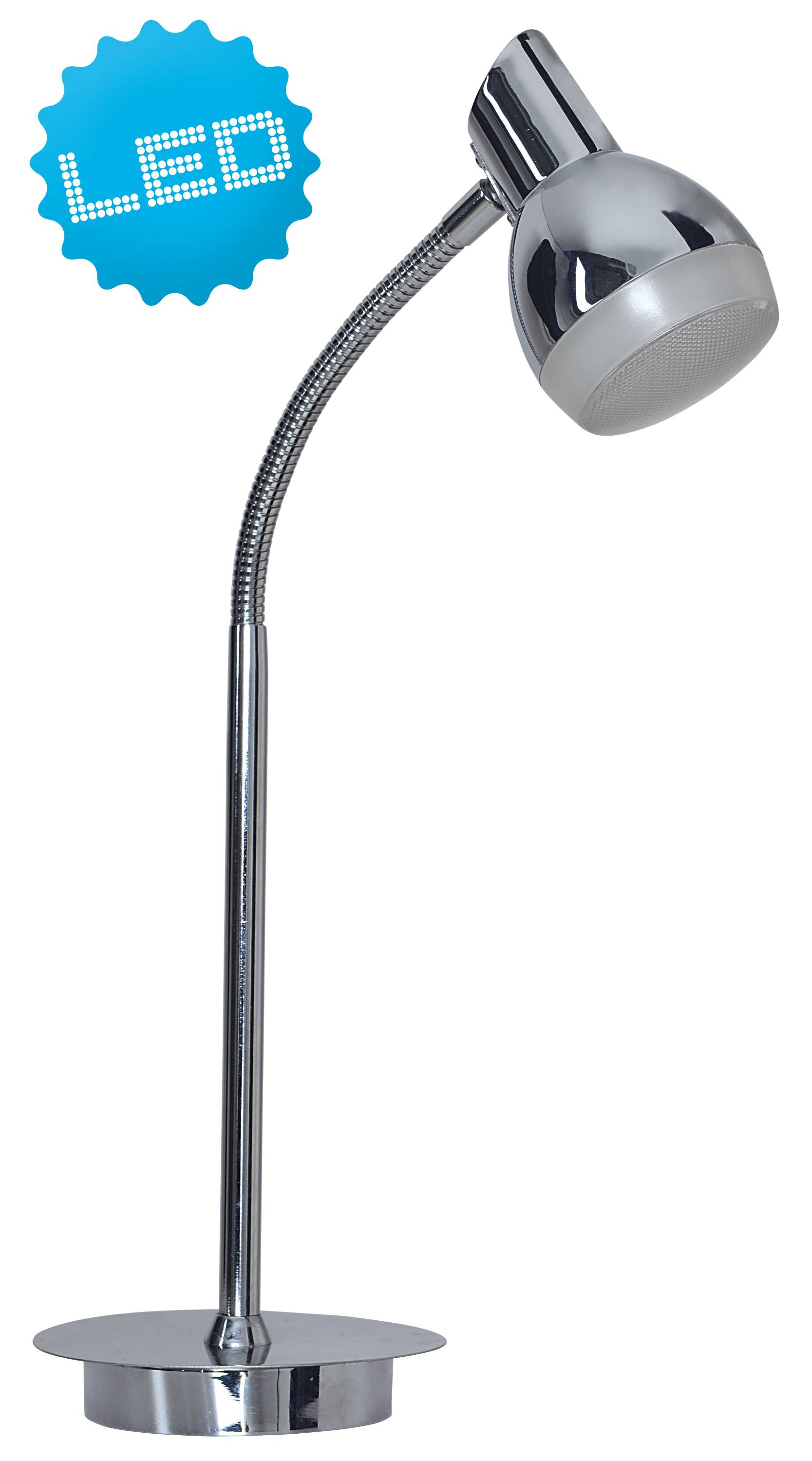 LED Tischleuchte "CHROMEY" H:45cm