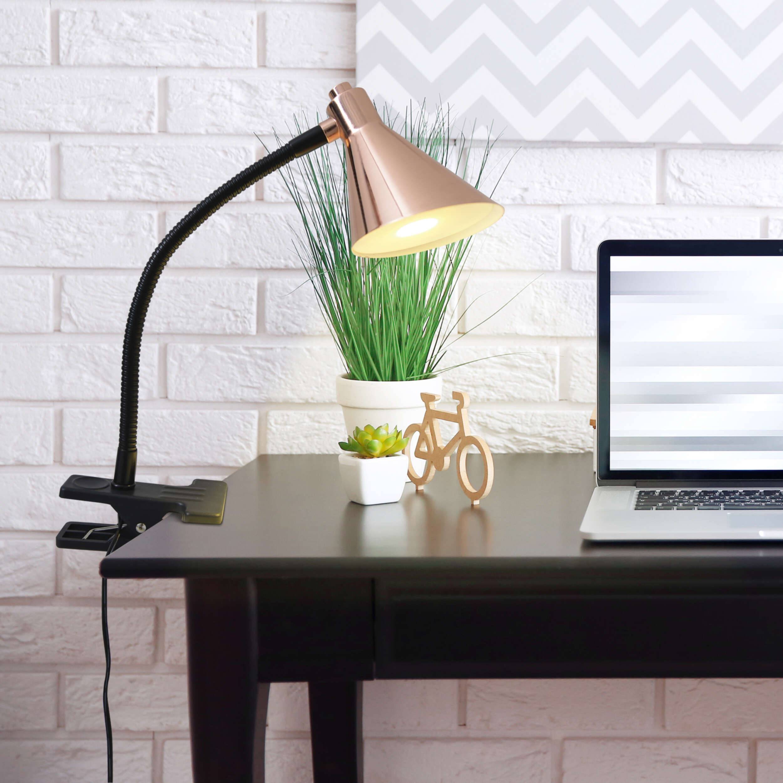 LED-Klemm-Tischleuchte "COPPER"