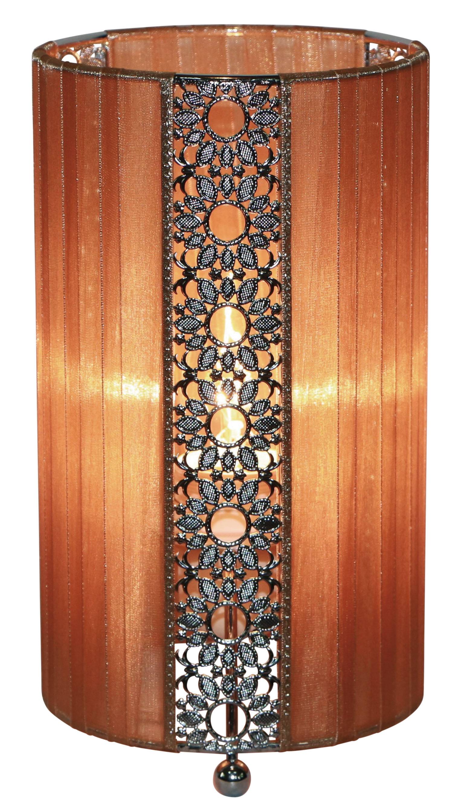 Stoff Tischleuchte "SHERYL"