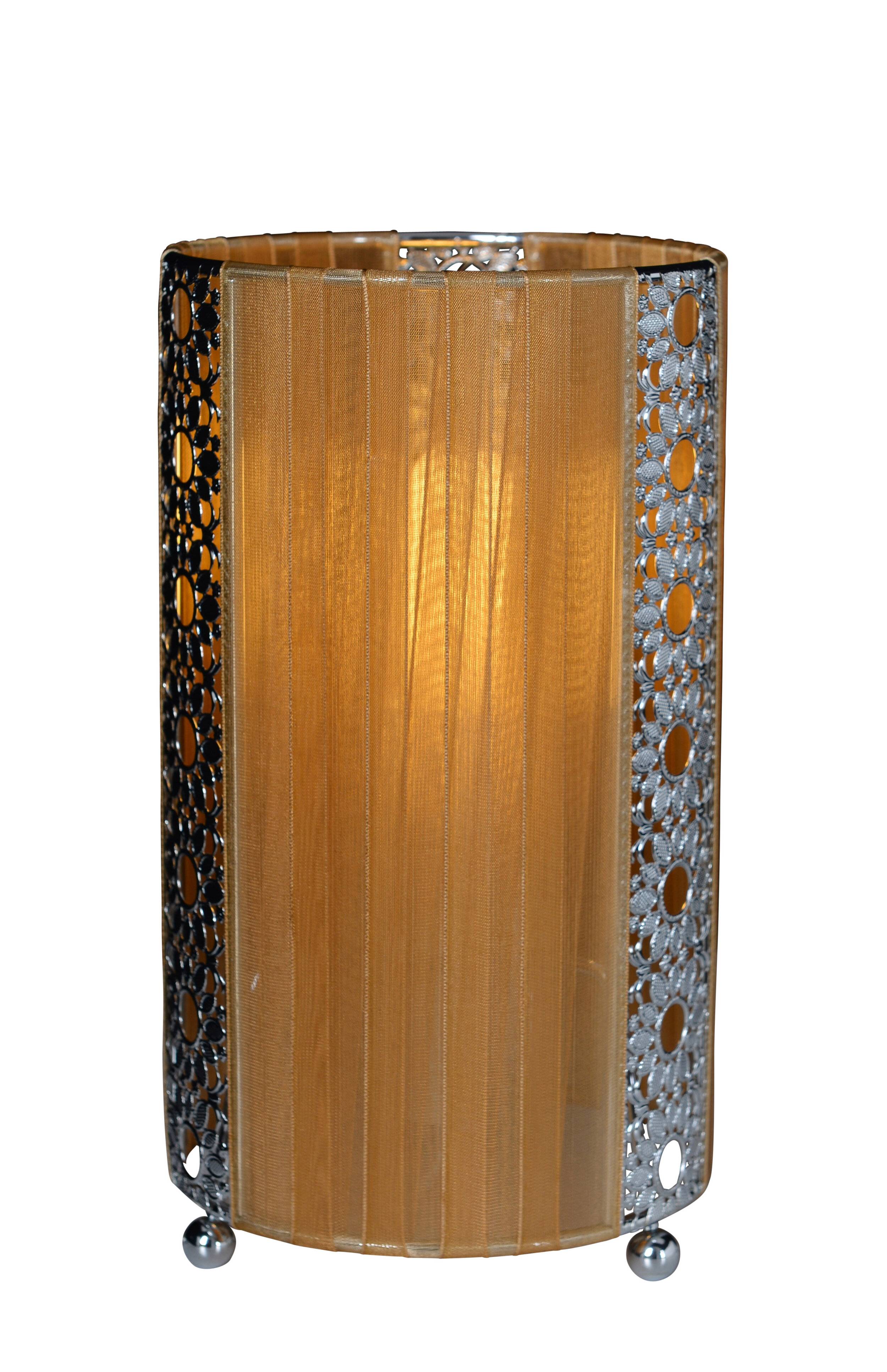 Stoff Tischleuchte "SHERYL"