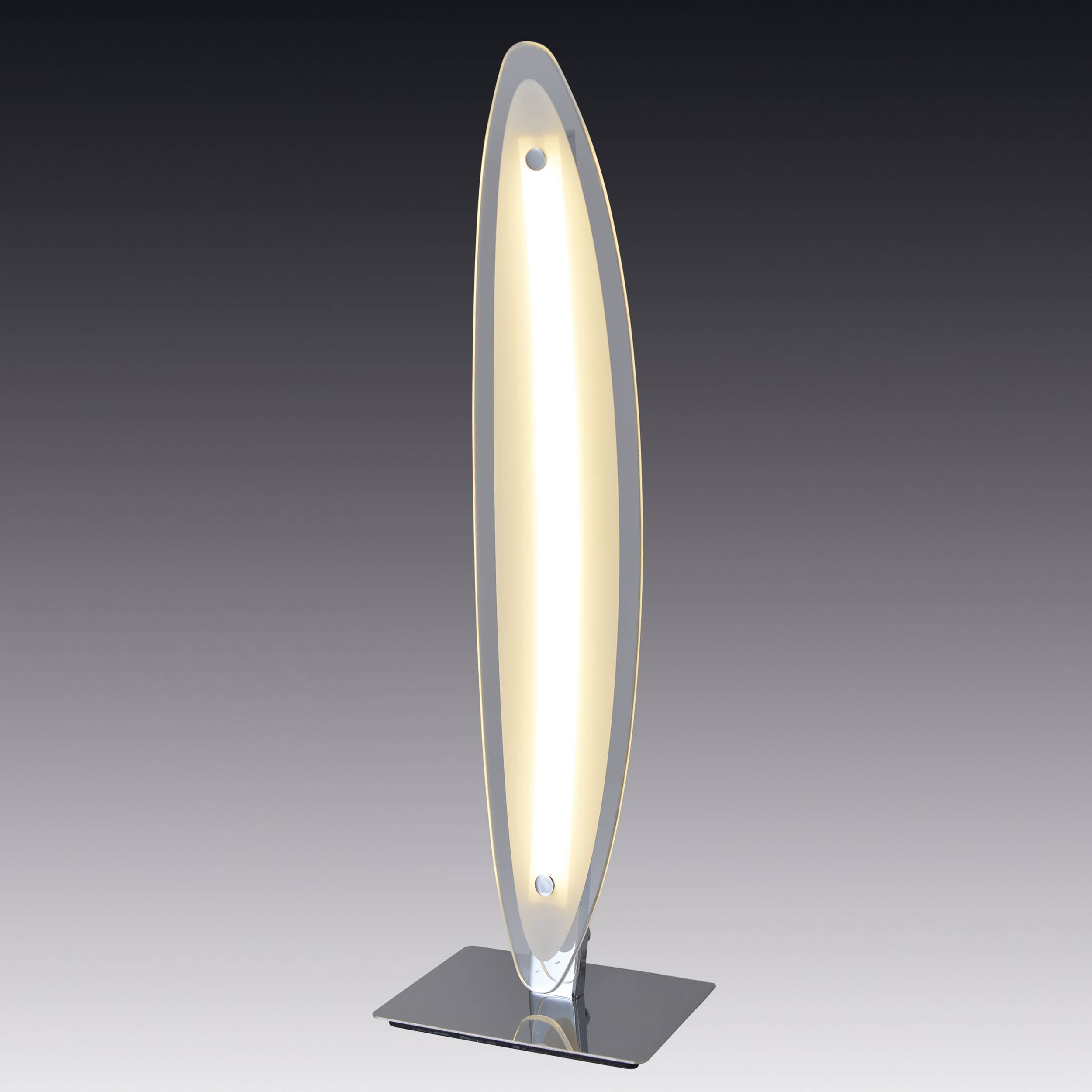 LED Tischleuchte "SURF" H:43cm