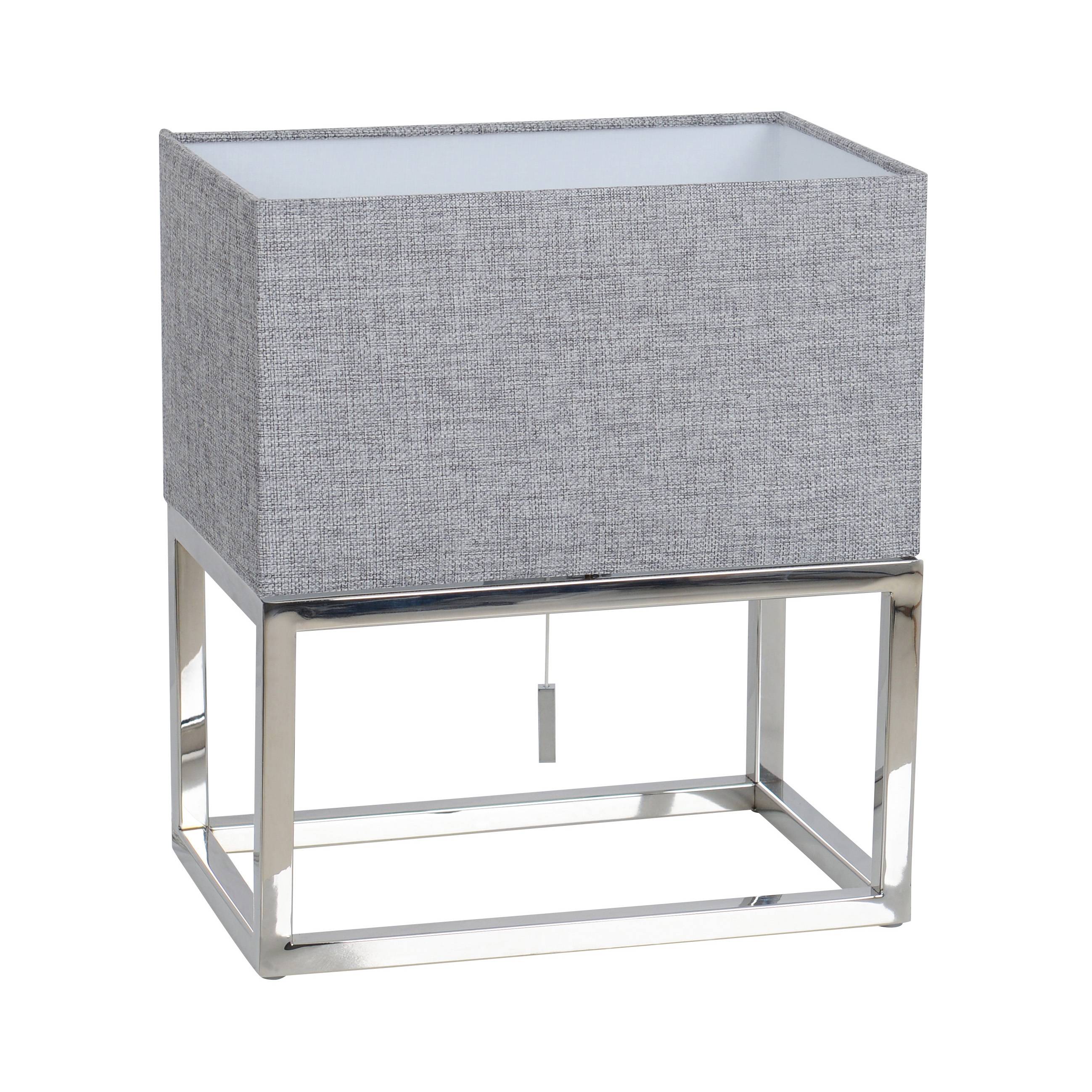 Tischleuchte mit Textilschirm "ALFA"