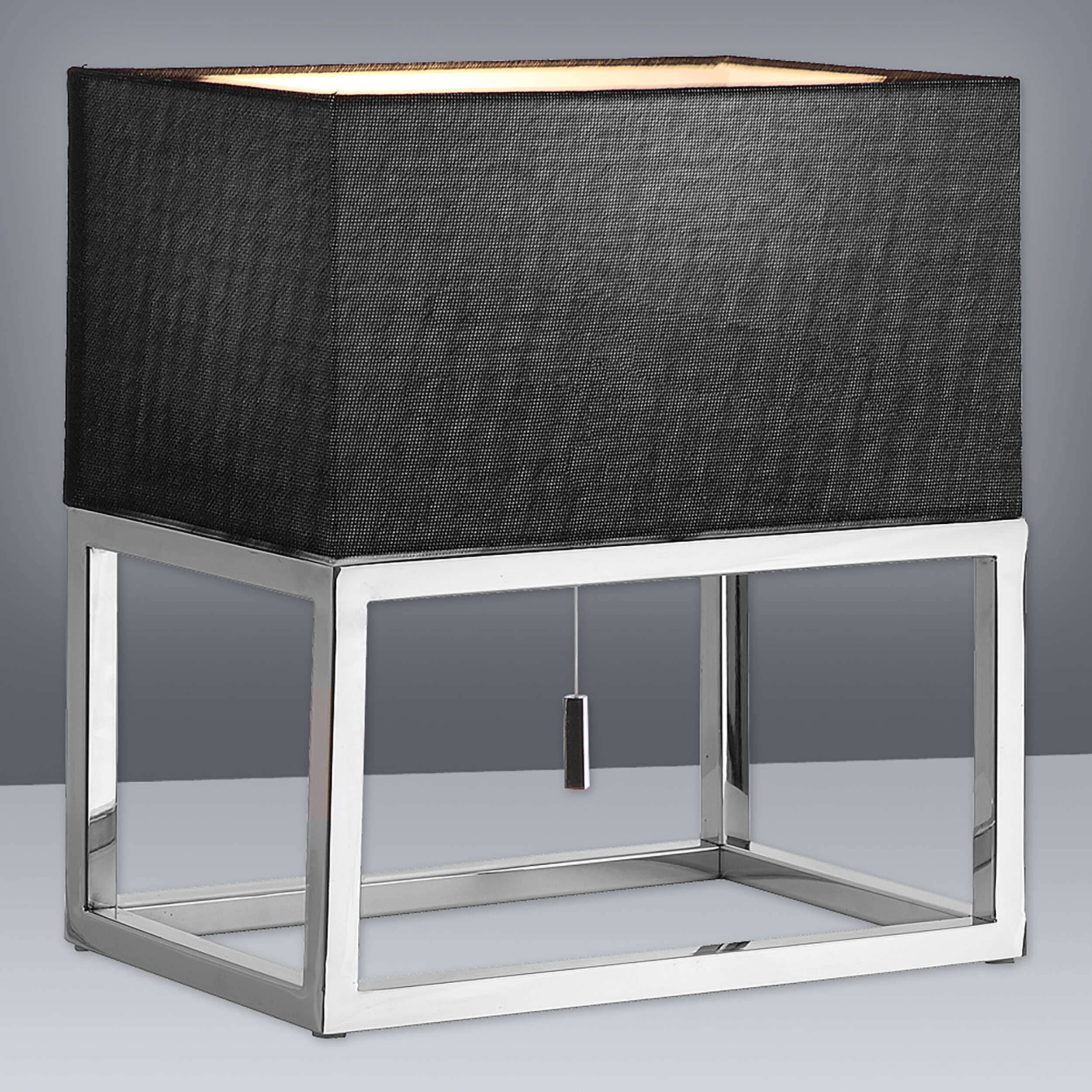 Tischleuchte mit Textilschirm "ALFA"