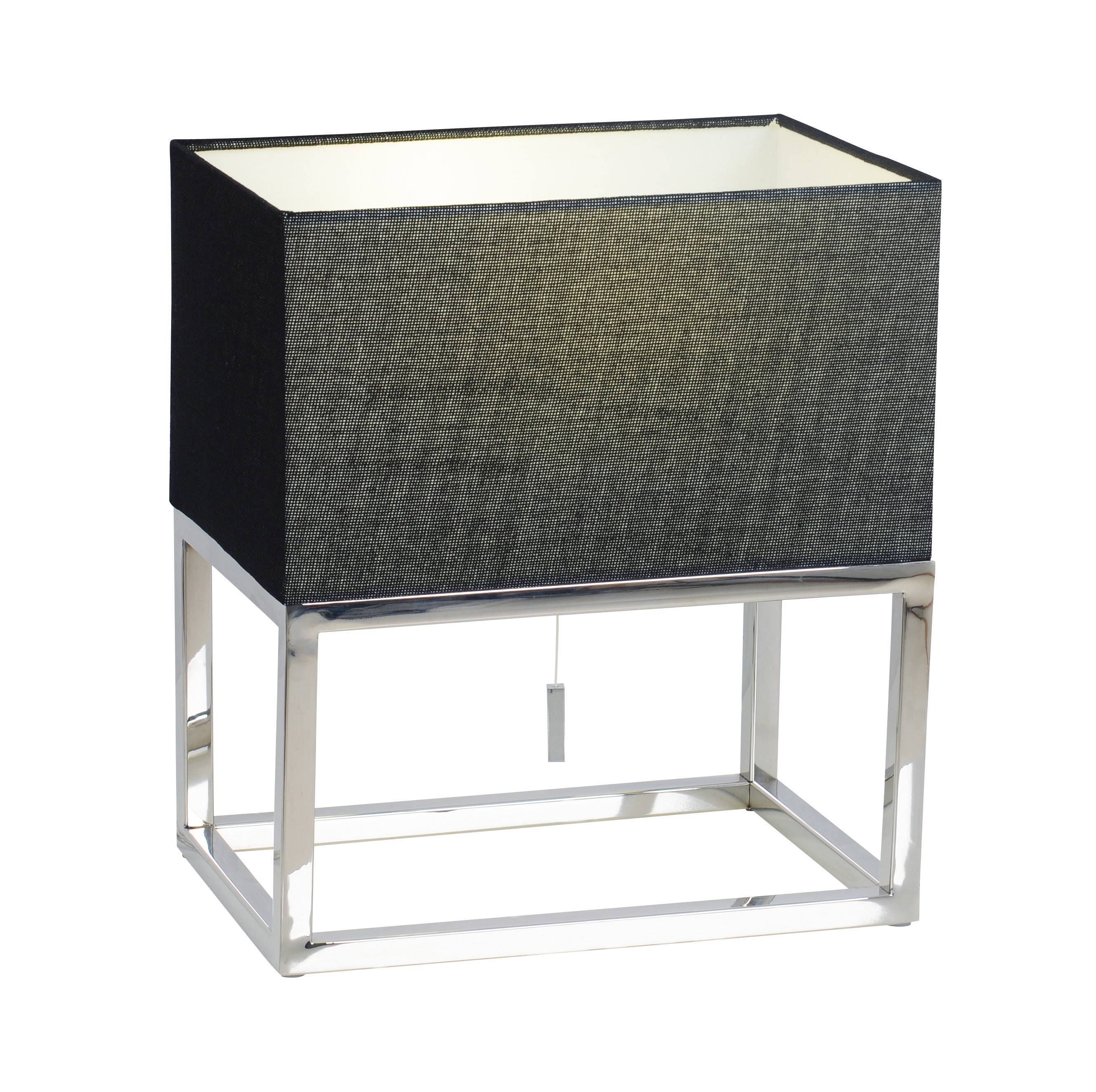 Tischleuchte mit Textilschirm "ALFA"