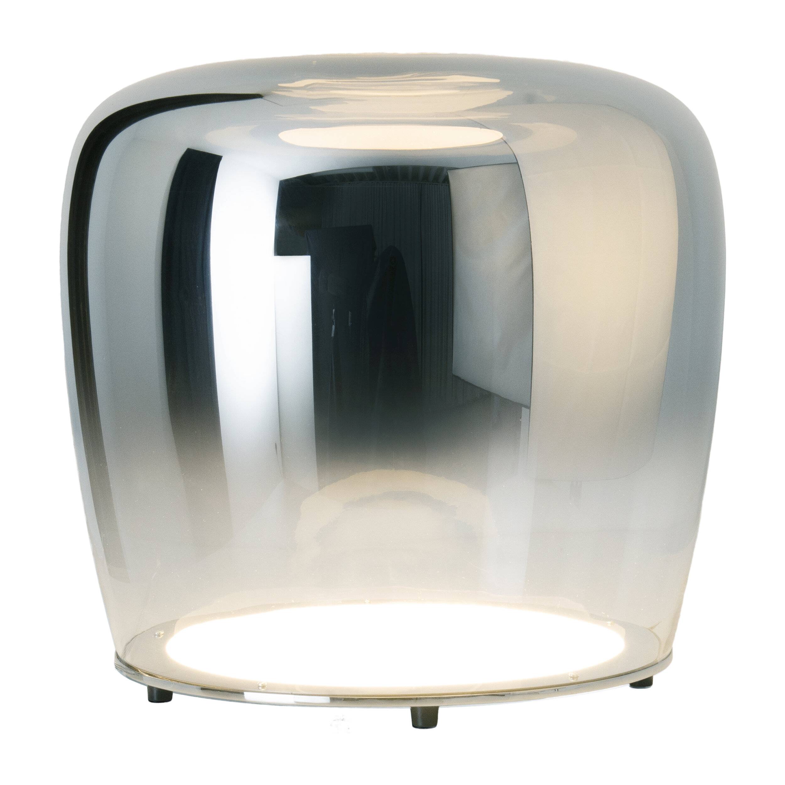 LED Tischleuchte "SMOKY" Ø:43cm