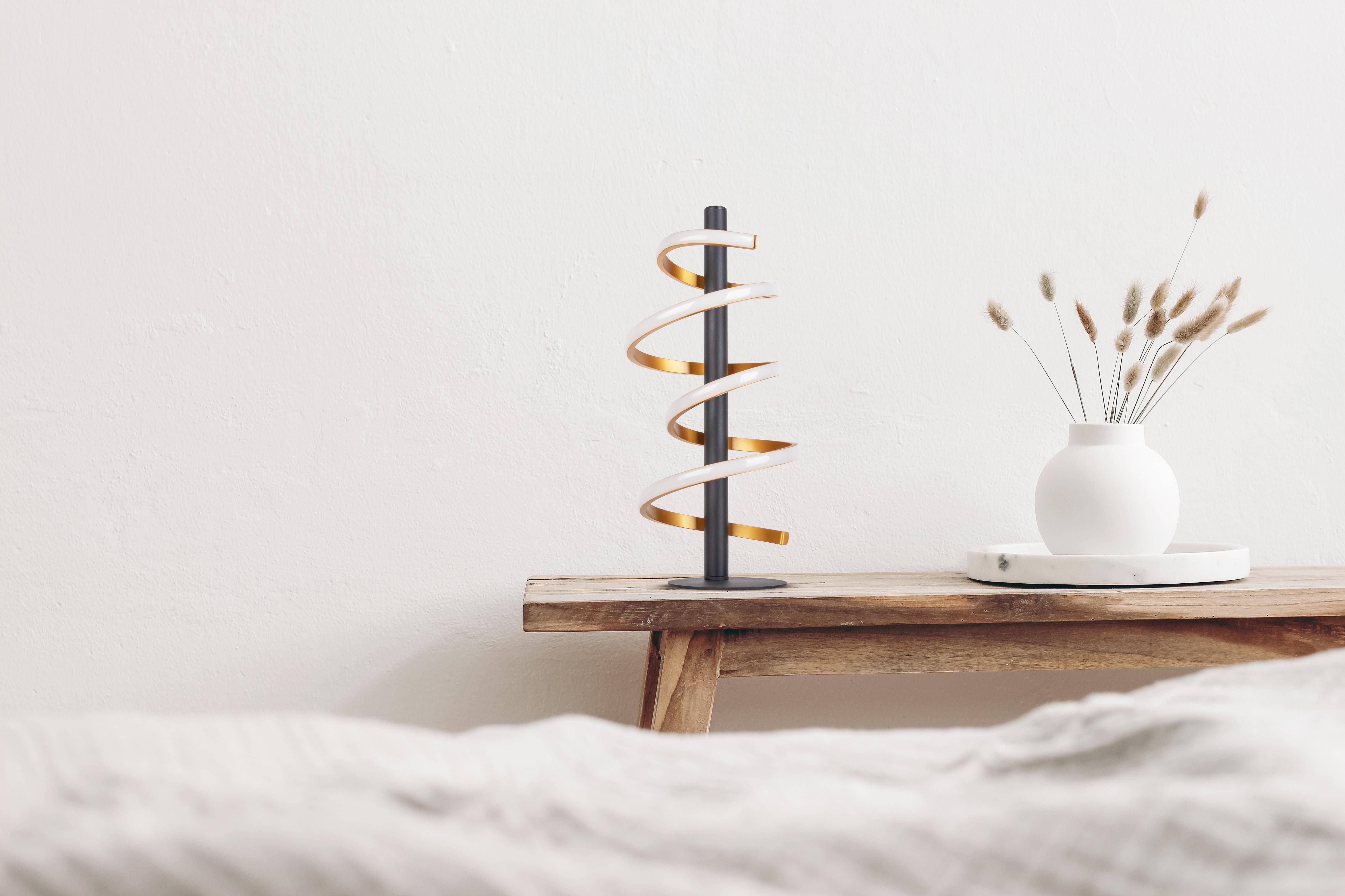 LED Tischleuchte "BELLEZA" gold