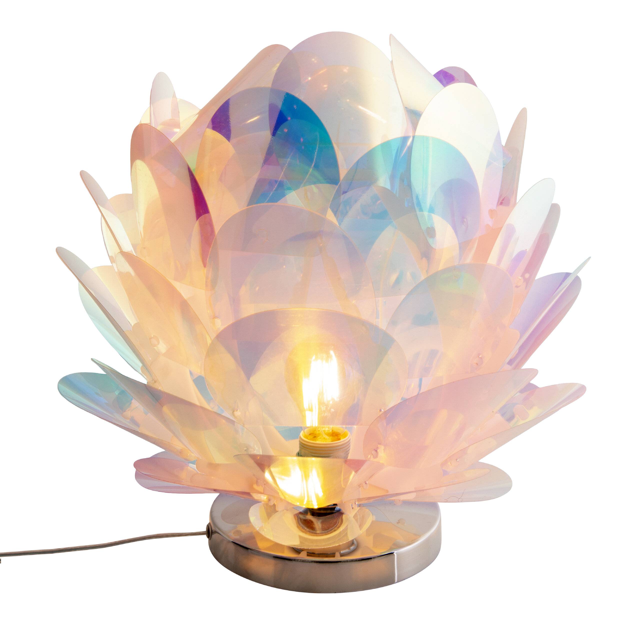 Tischleuchte "FORA" irisierend