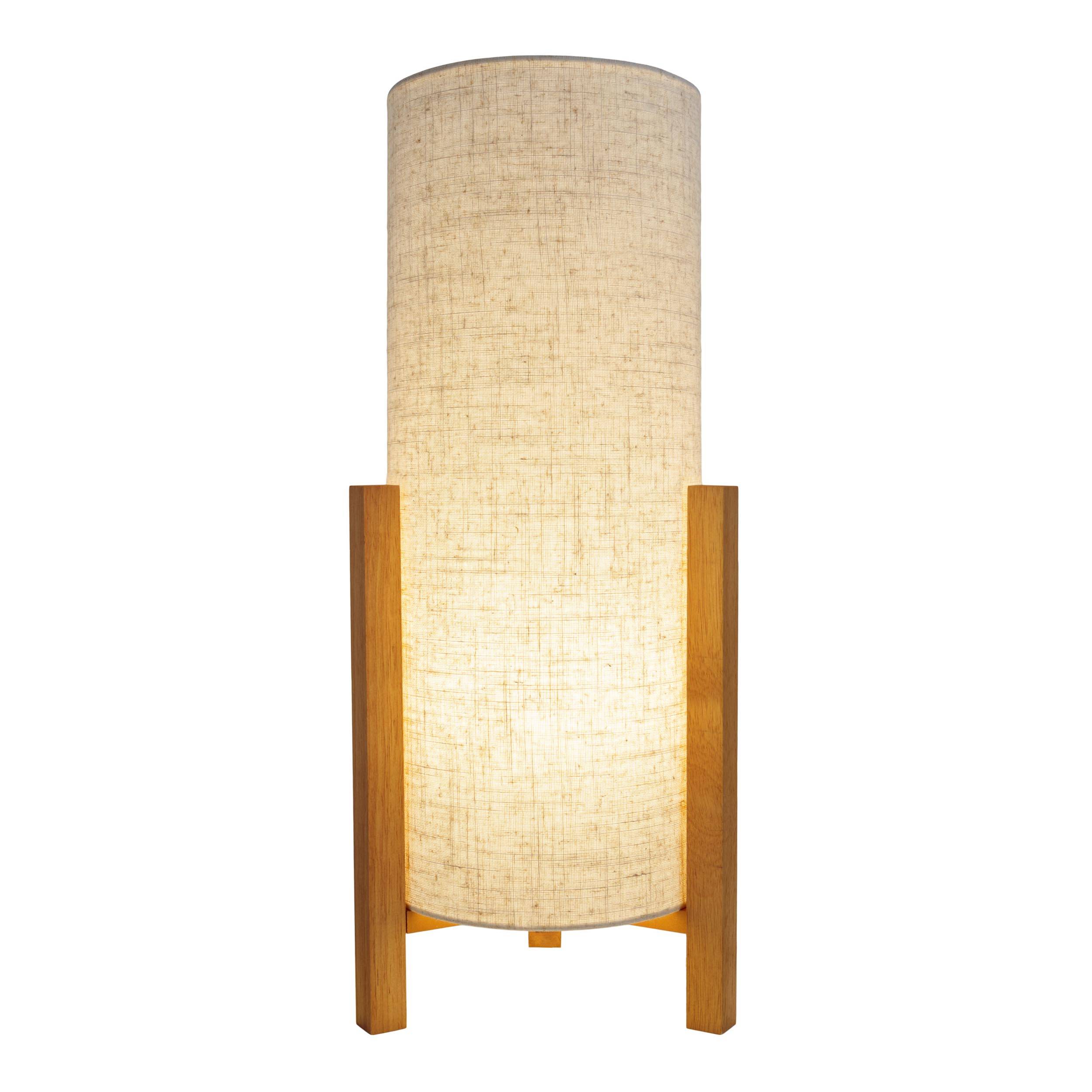 Tischleuchte "MATILDA" H: 52 cm leinen