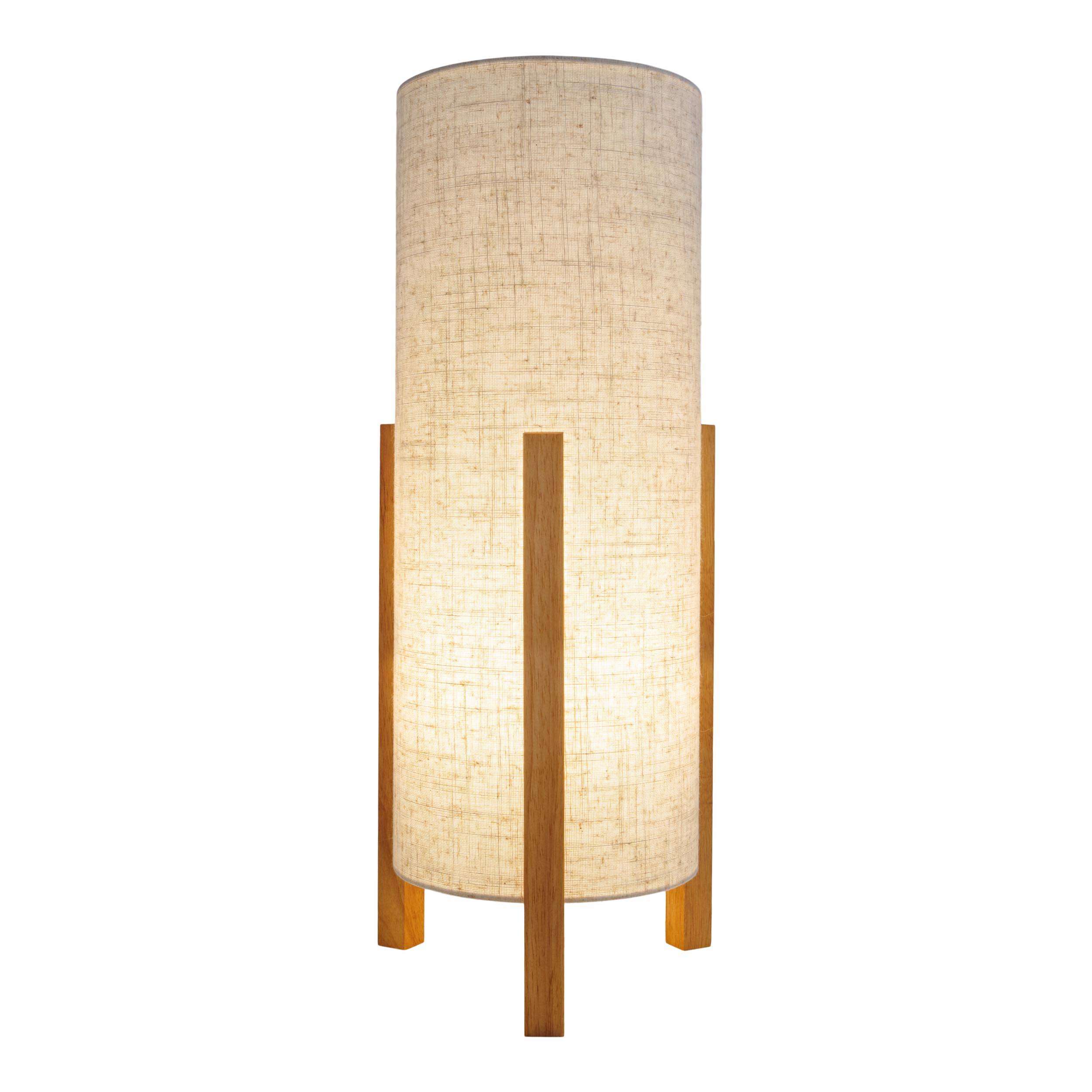 Tischleuchte "MATILDA" H: 52 cm leinen