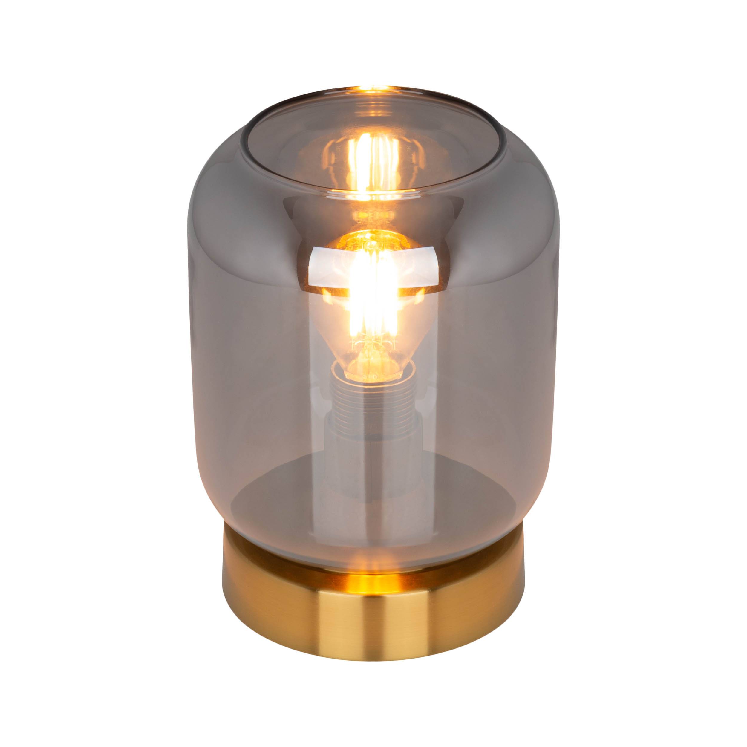 Glas-Tischleuchte "ALESSIO" H: 17 cm