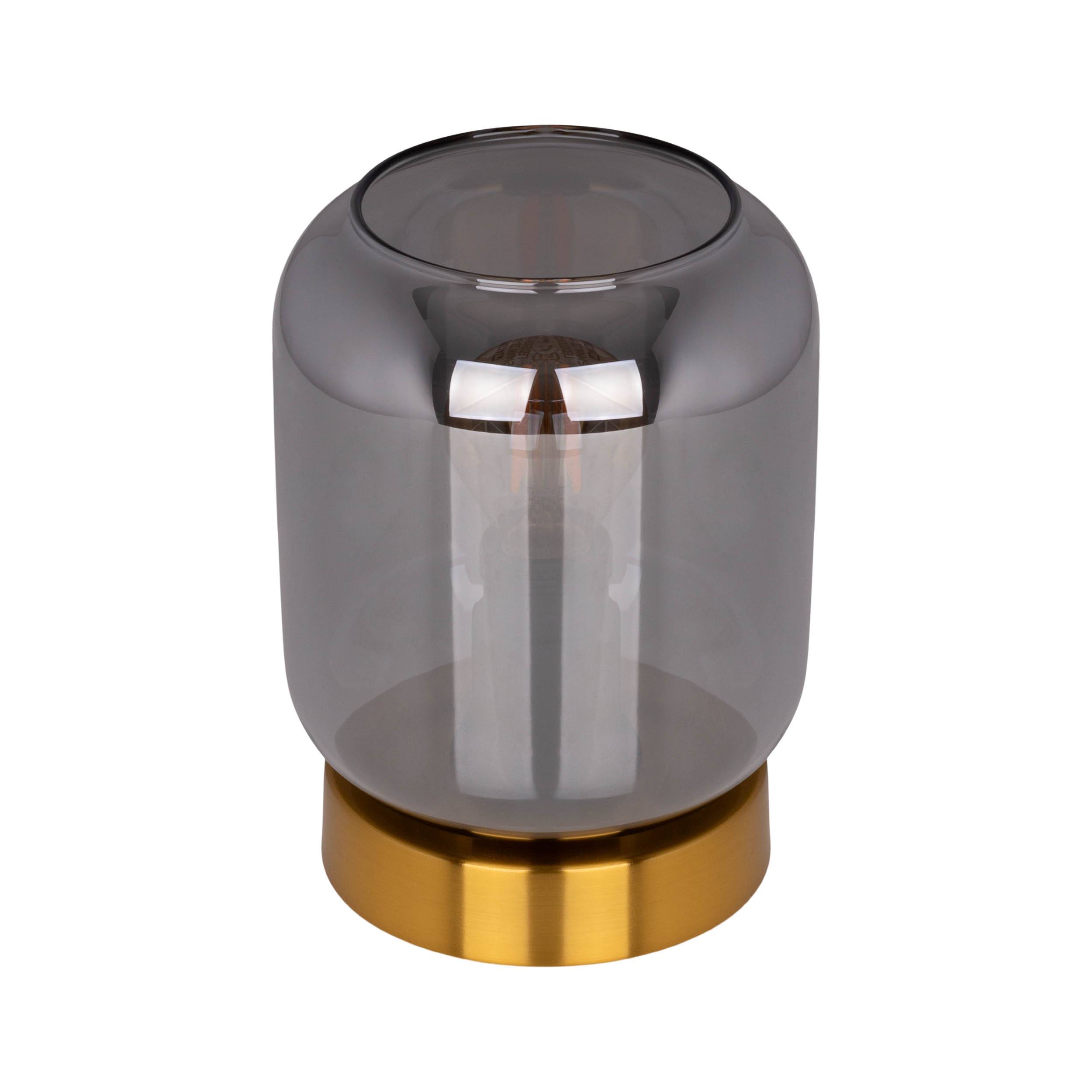 Glas-Tischleuchte "ALESSIO" H: 17 cm