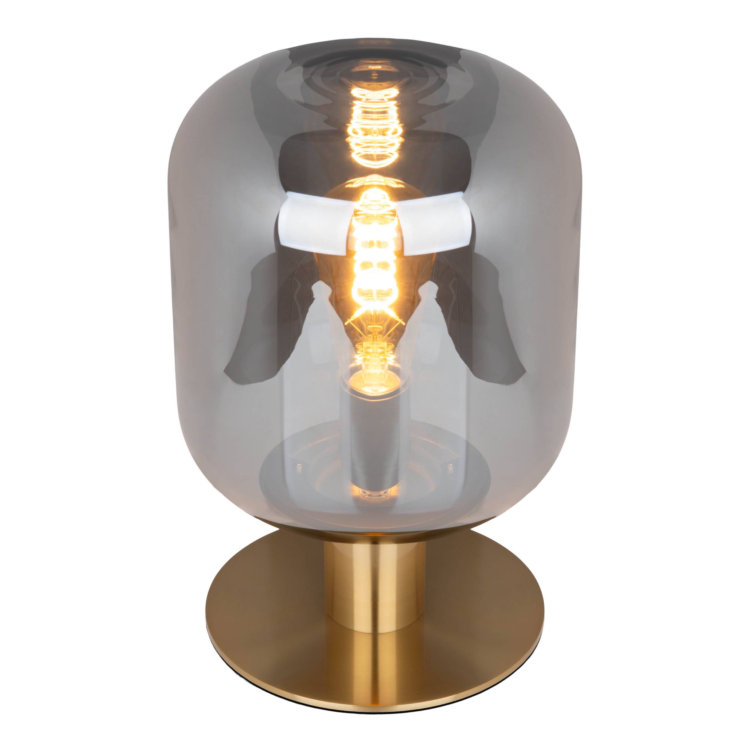 Glas-Tischleuchte "ALESSIO" H: 30 cm