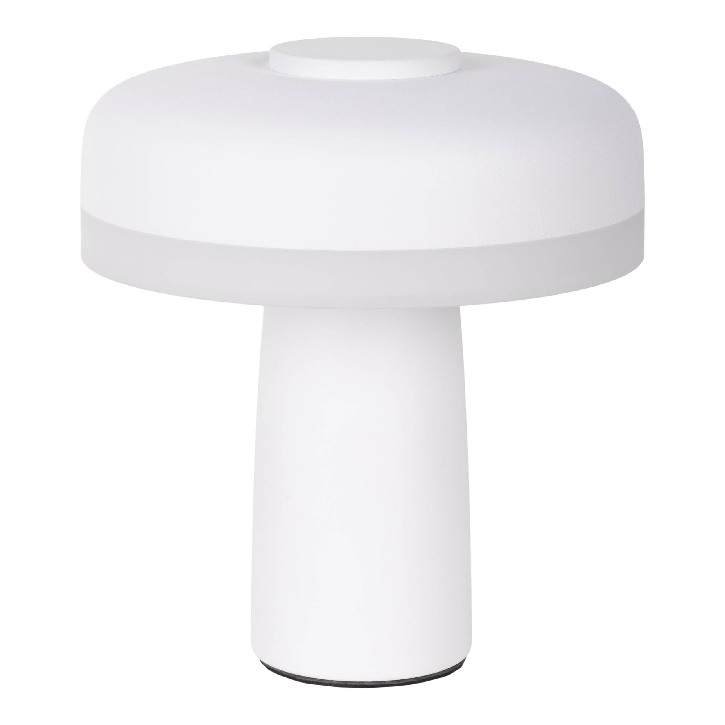 Akku-/ Tischleuchte weiß "PILU"