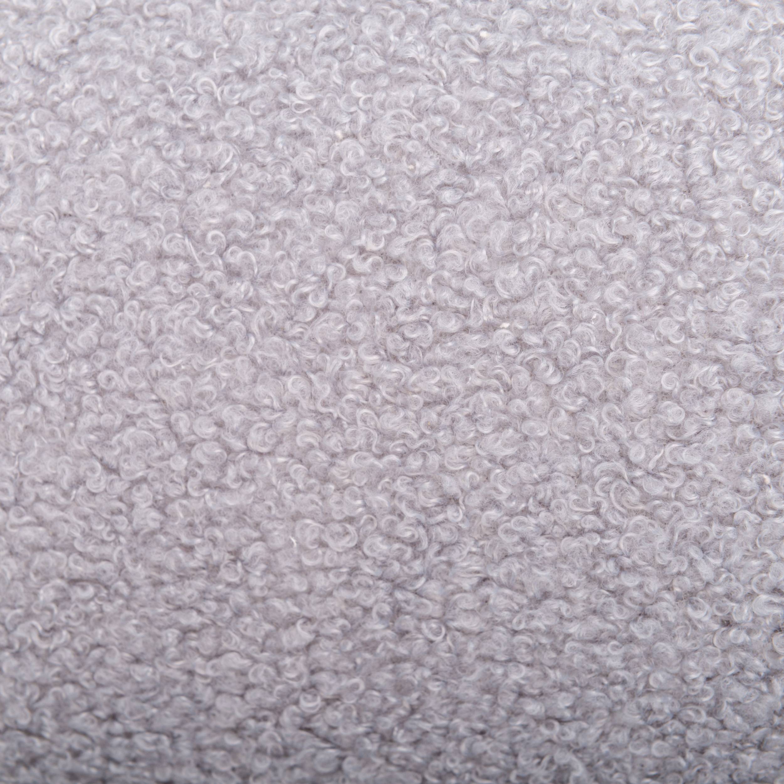 Tischleuchte "FLUFFY" grau / H: ca. 31 cm