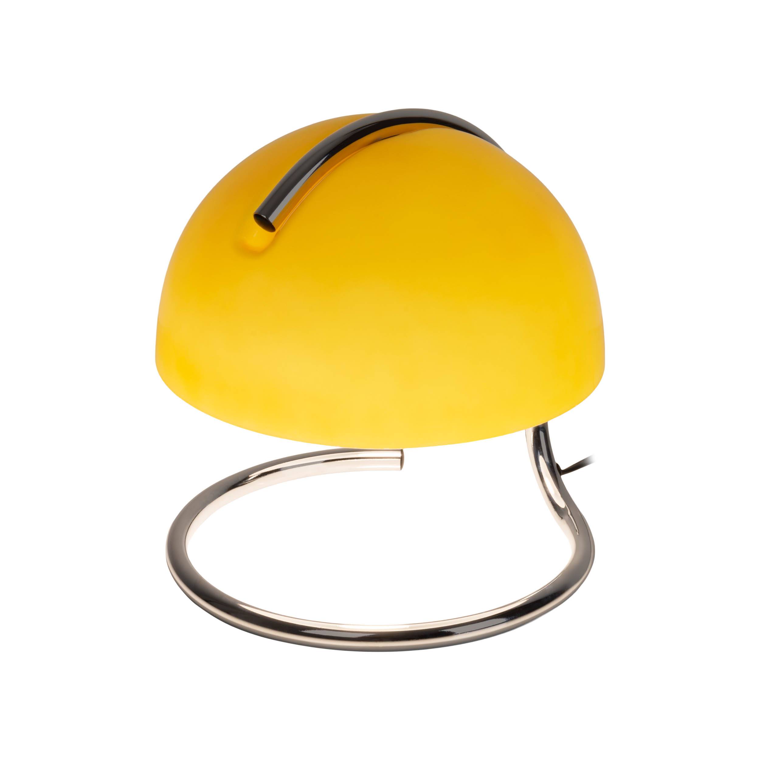 Tischleuchte "BURANO" gelb/ H: 25 cm