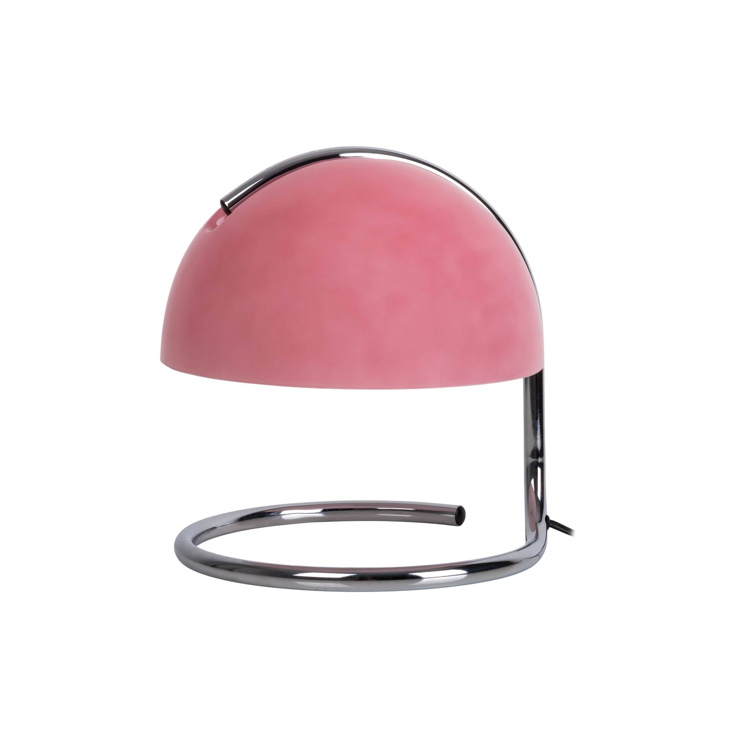 Tischleuchte "BURANO" rosa / H: 25 cm