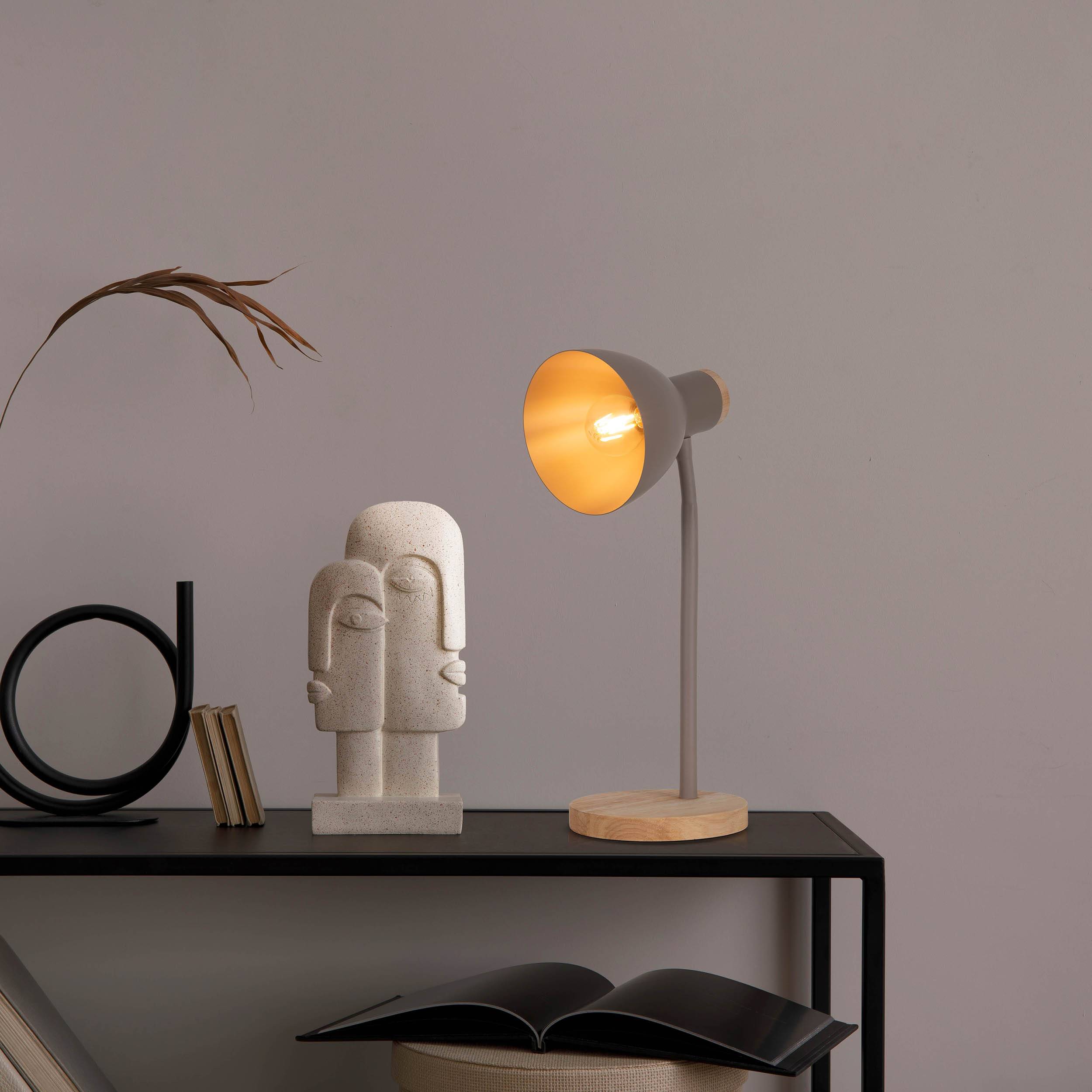 Schreibtischleuchte "MARIE" / braun