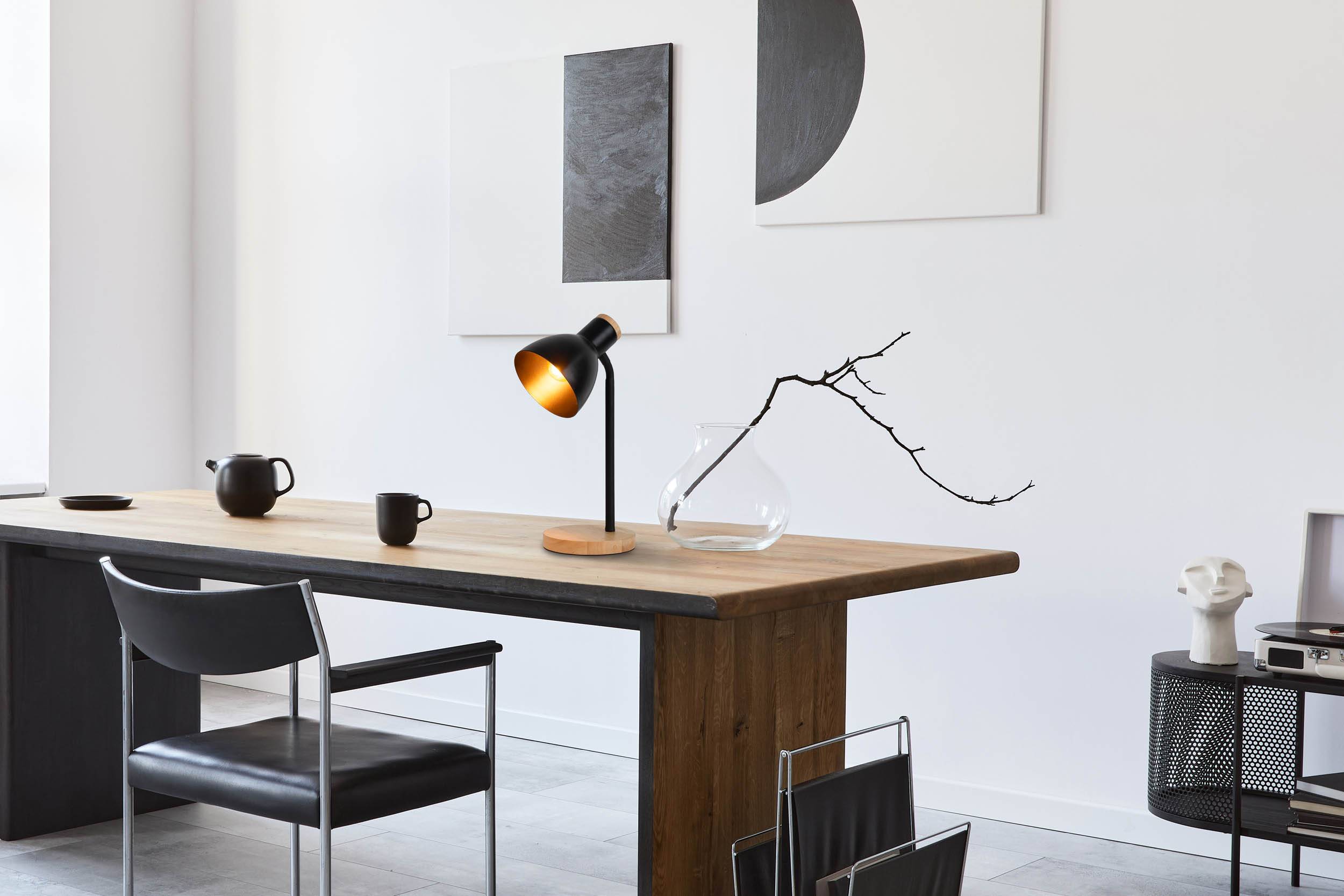 Schreibtischleuchte "MARIE" / schwarz