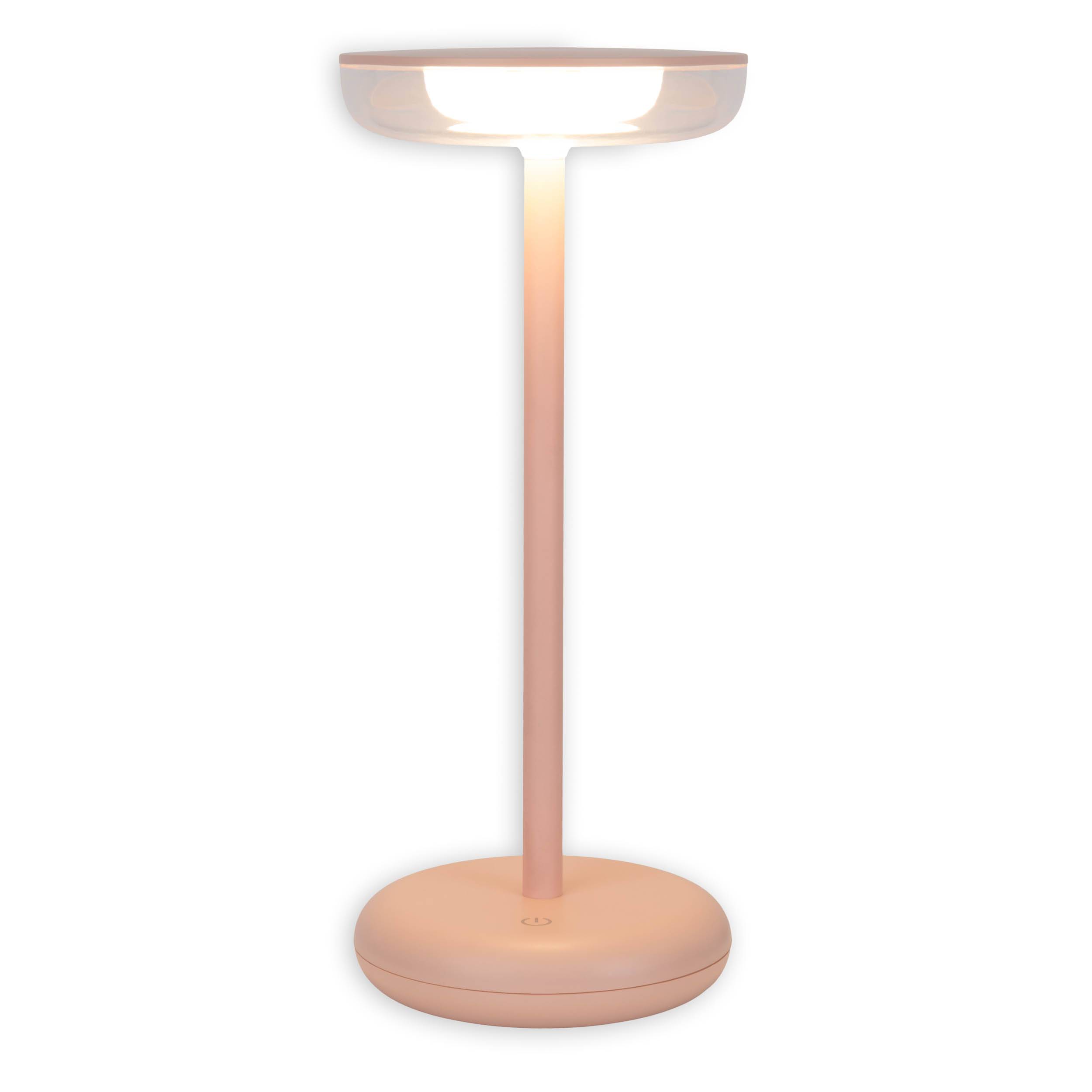 Akku-Tischleuchte "PASI" rosa