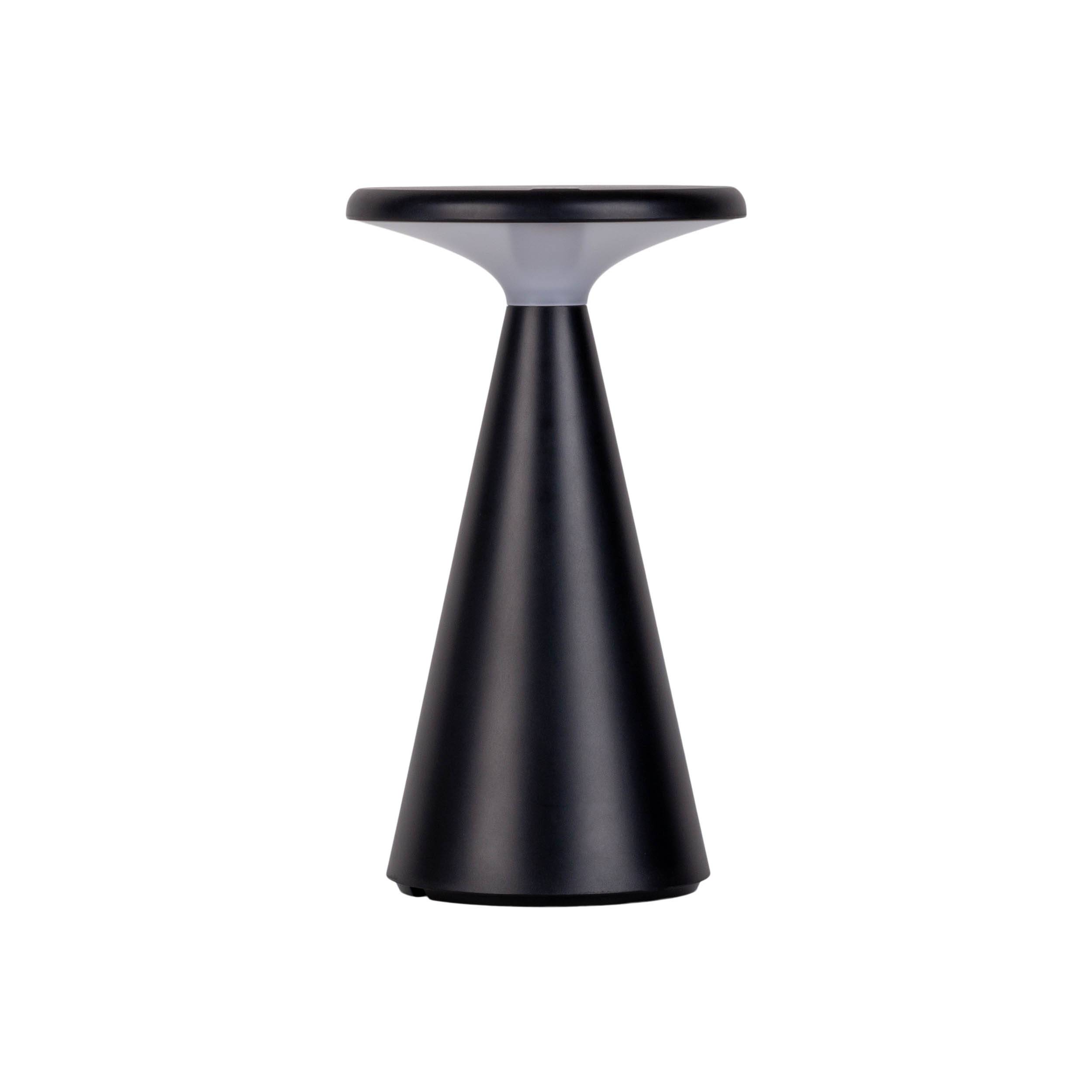 Solar-Akku-Tischleuchte "PALU" schwarz