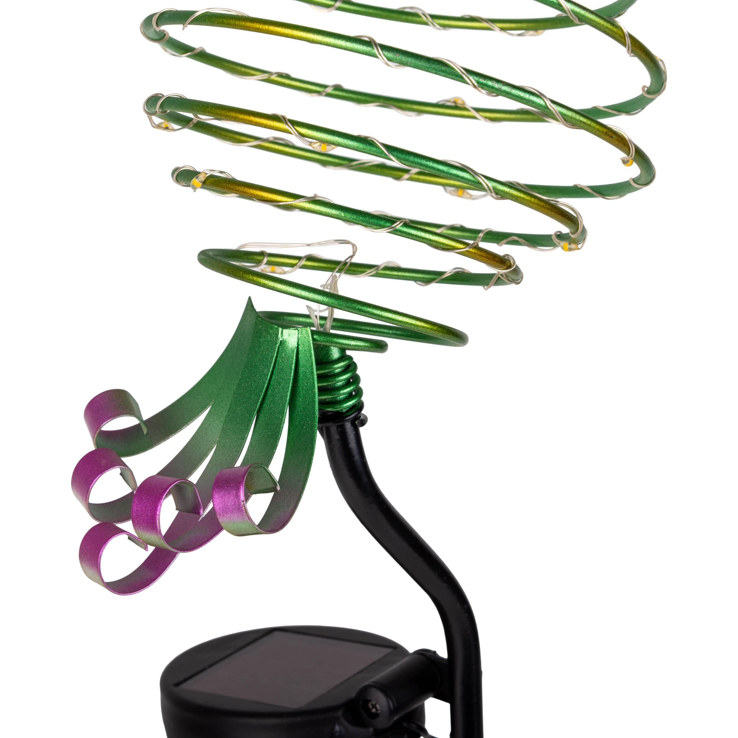 Deko-Solar-Erdspieß "KRANICH" h: 86cm