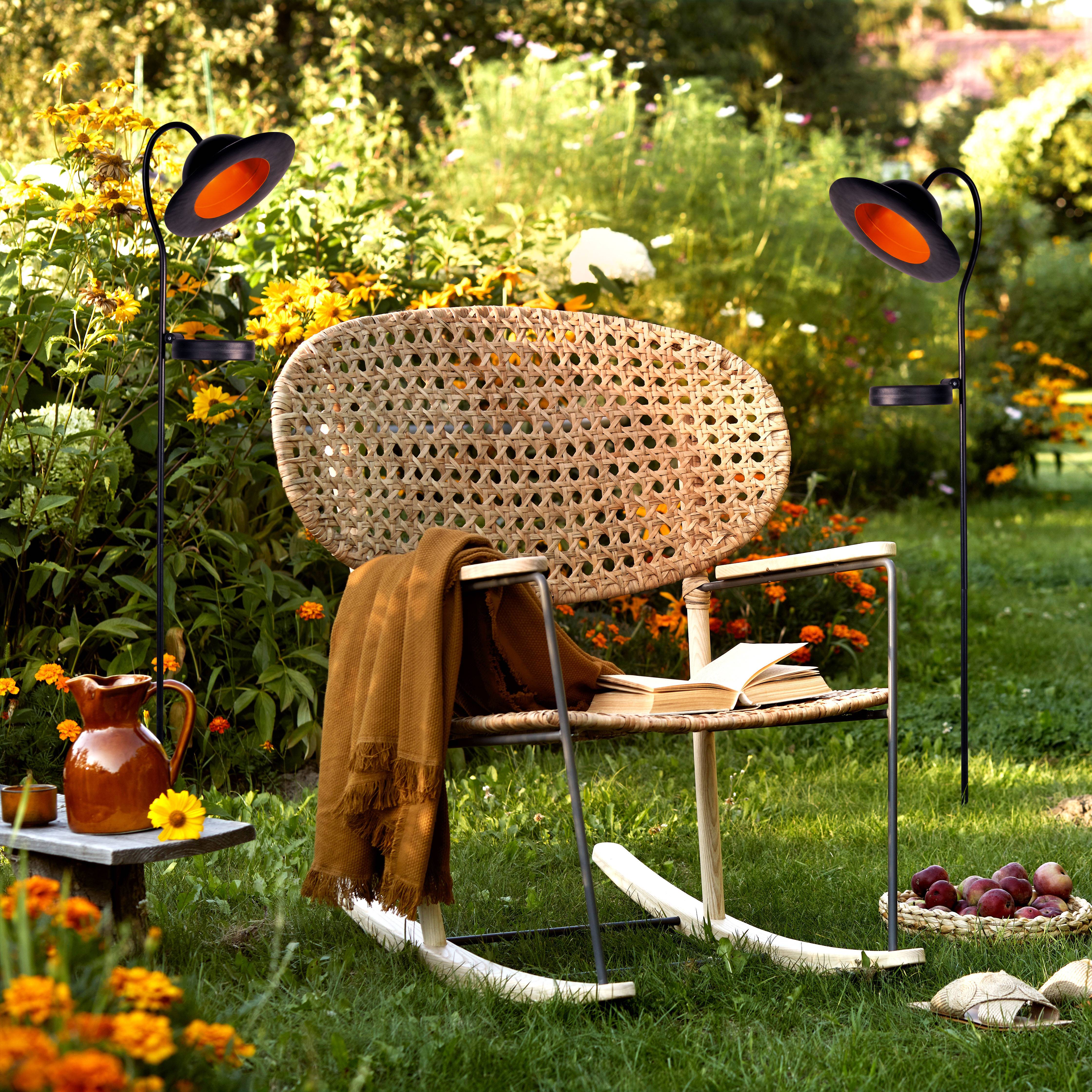 LED Solarleuchte "BOWLER" mit Erdspieß