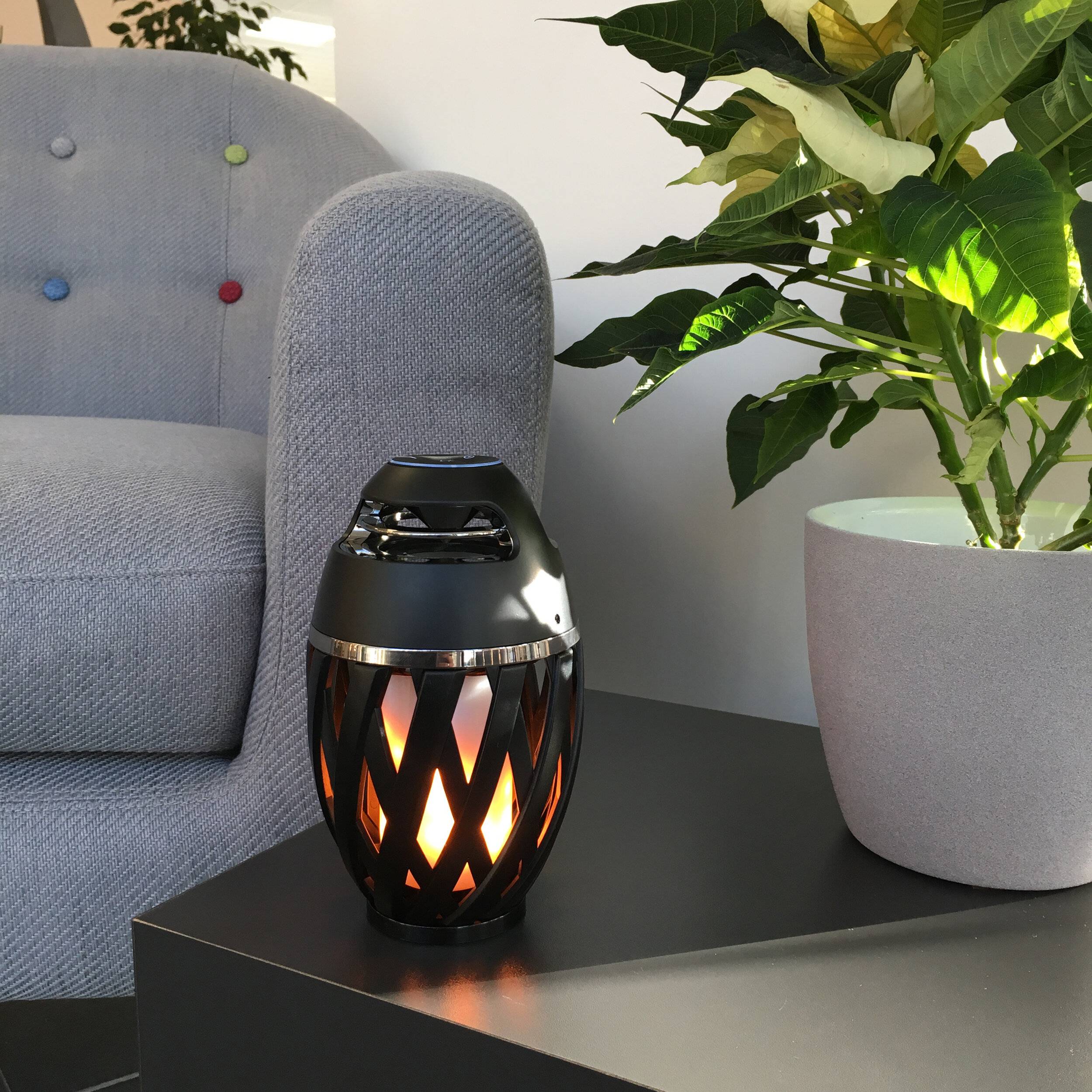 LED-Tischleuchte "MUNA" mit BT-Speaker