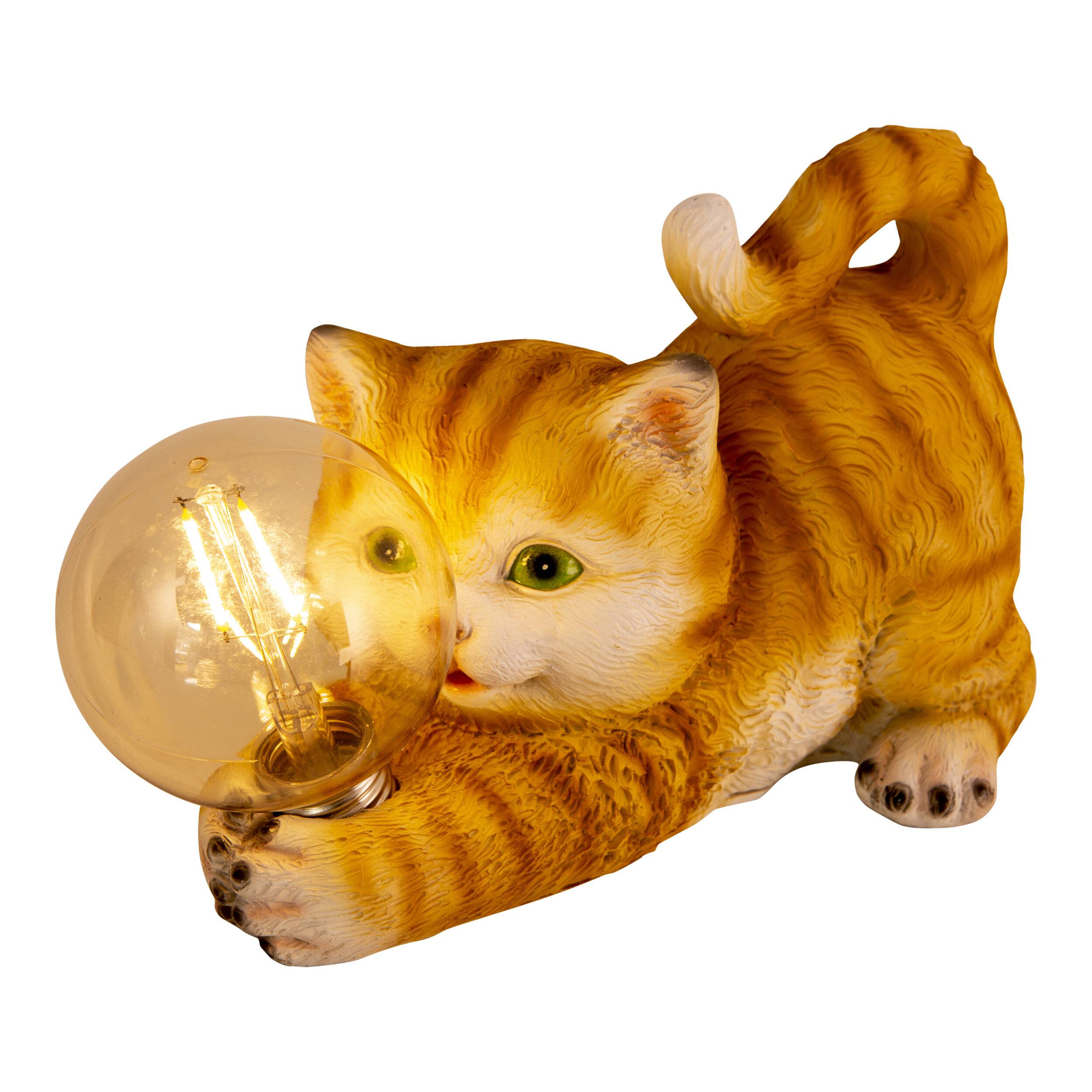 LED-Solar-Outdoorleuchte "KATZE" l: 25cm