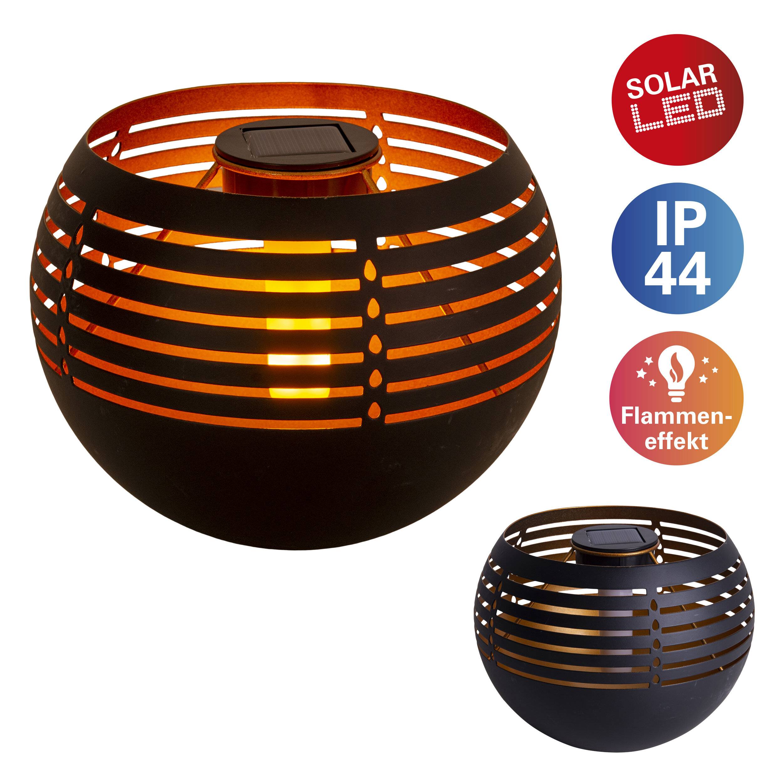 LED Deko-Solar-Tischleuchte h: 16cm