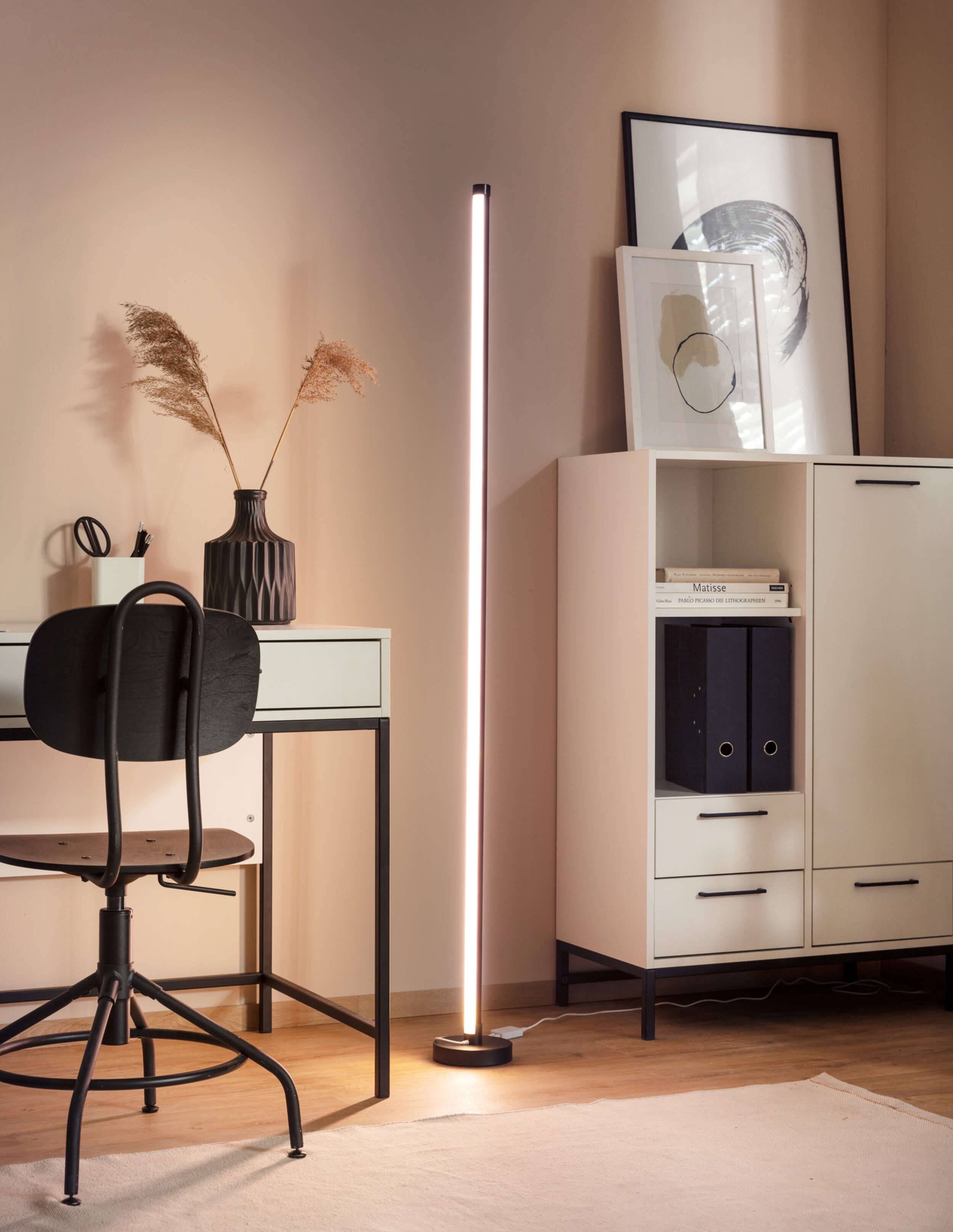 LED-Digital-Dekostehleuchte "MOTION LIGHT" h: 150cm