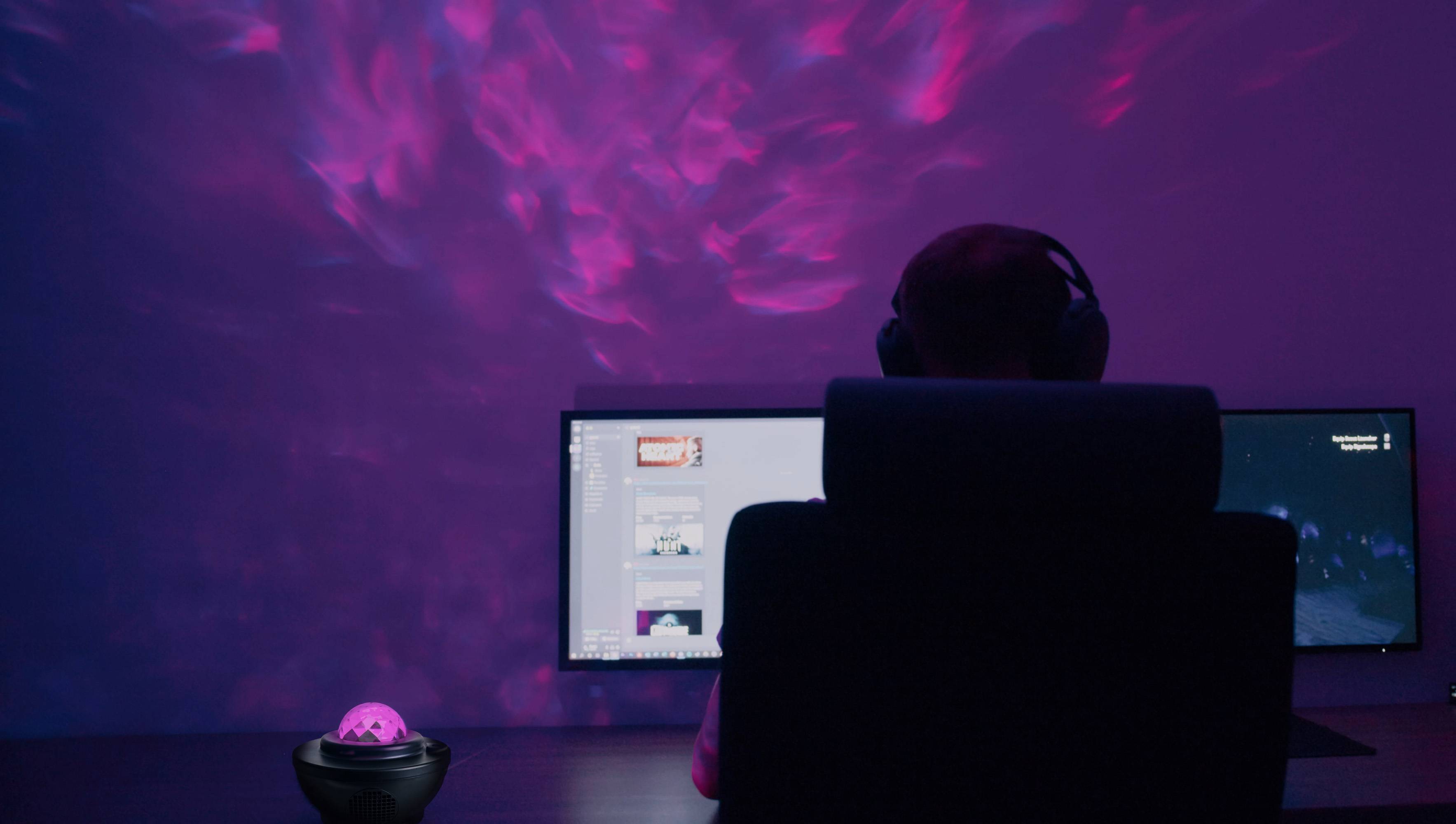 Atmosphärische "GALAXY" / Wasser-LED Projektor