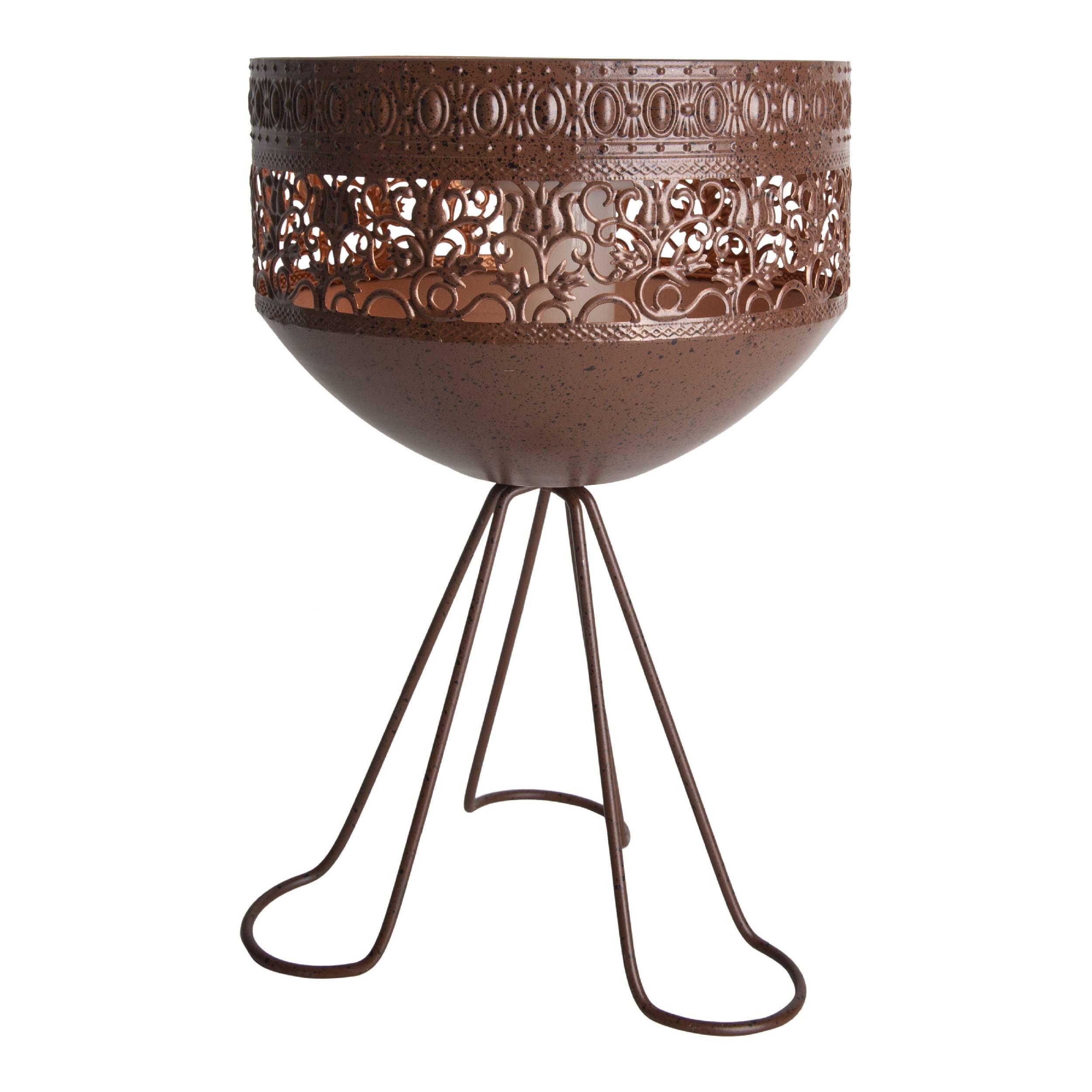 LED Deko-Solarleuchte mit Standfuß h: 34,5cm "ROME"