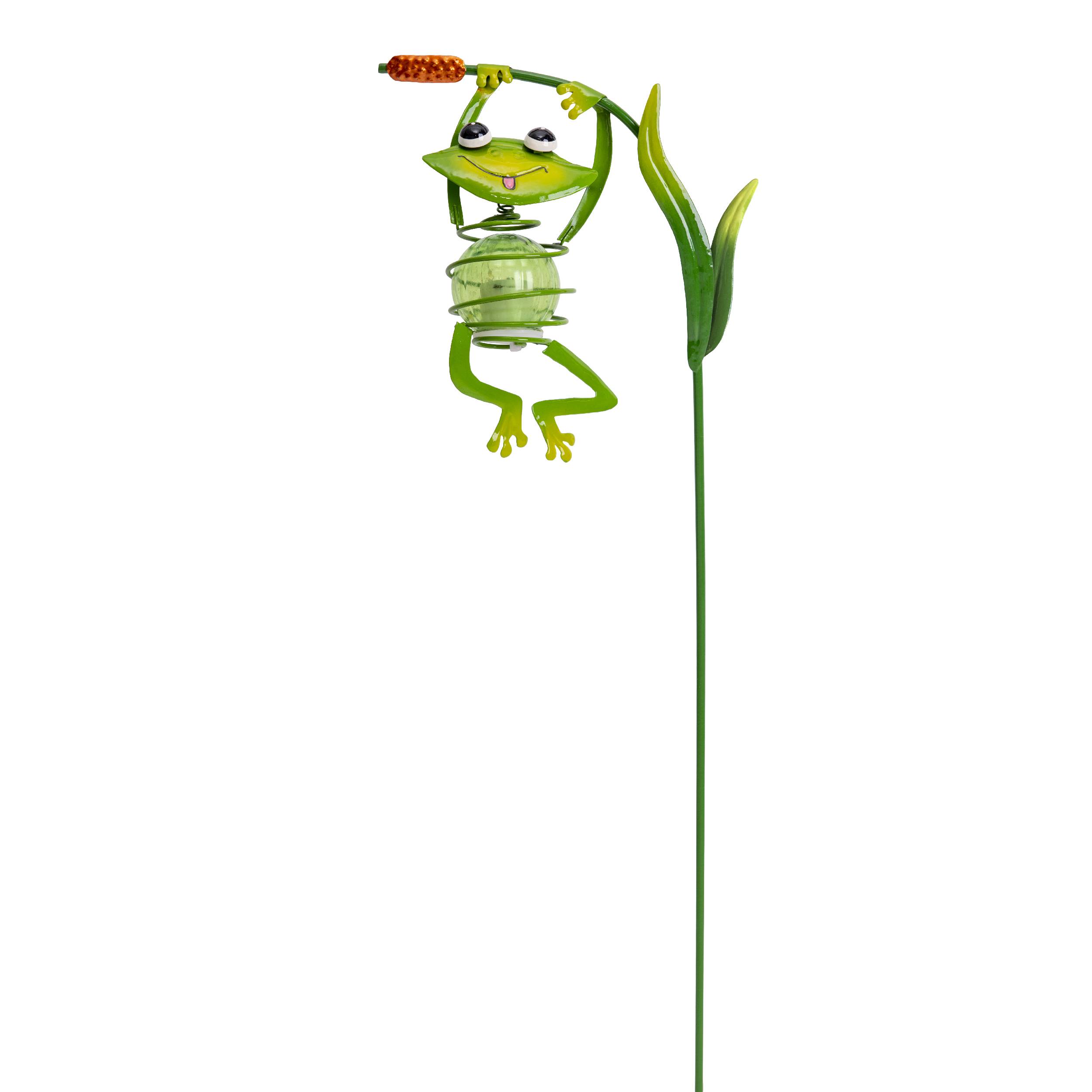 LED-Solar Erdspieß "FROSCH"