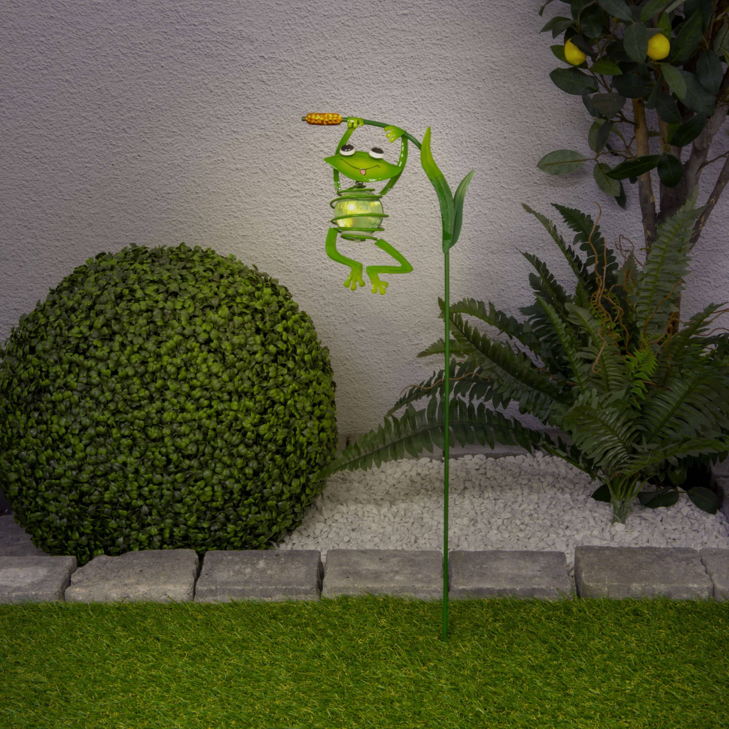 LED-Solar Erdspieß "FROSCH"