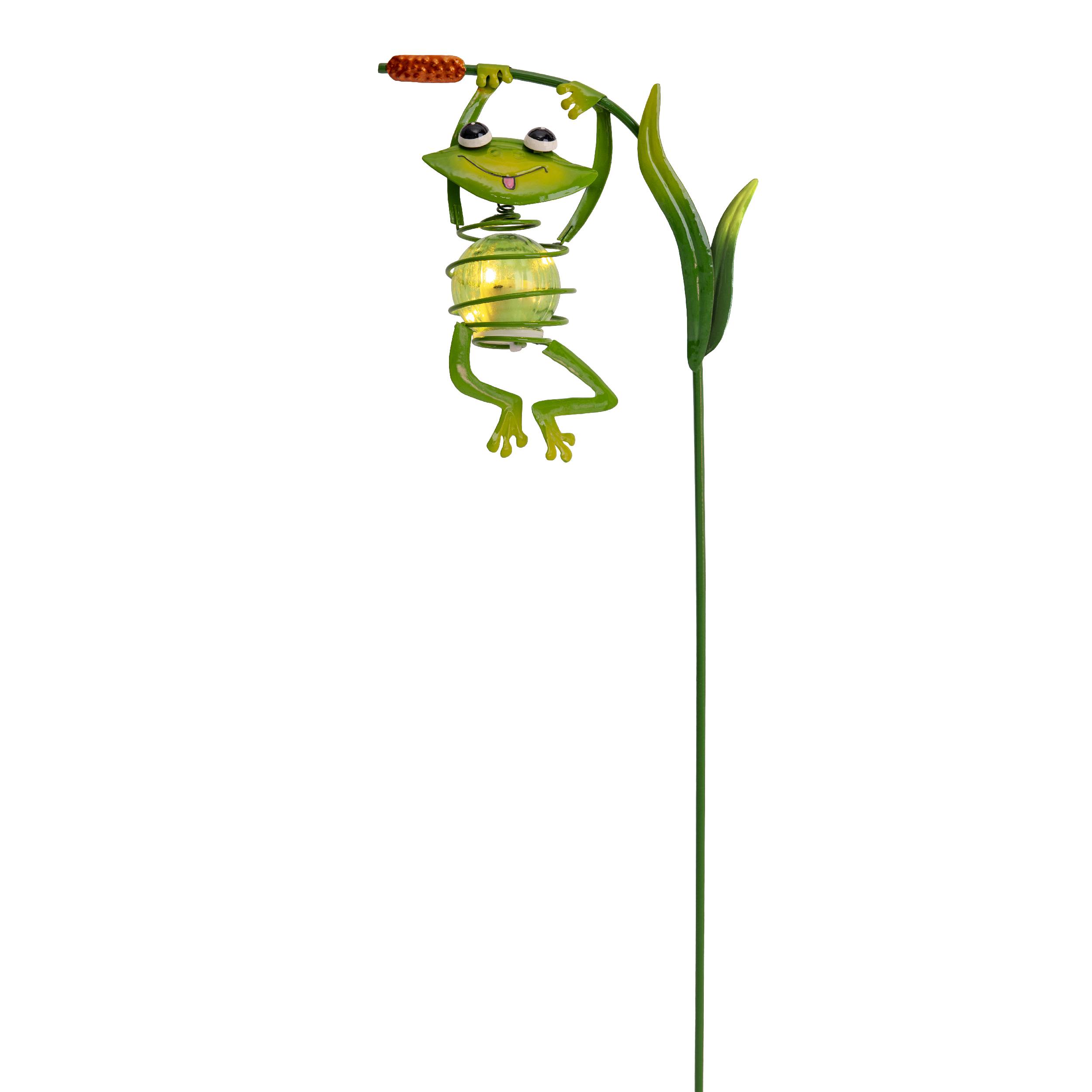 LED-Solar Erdspieß "FROSCH"