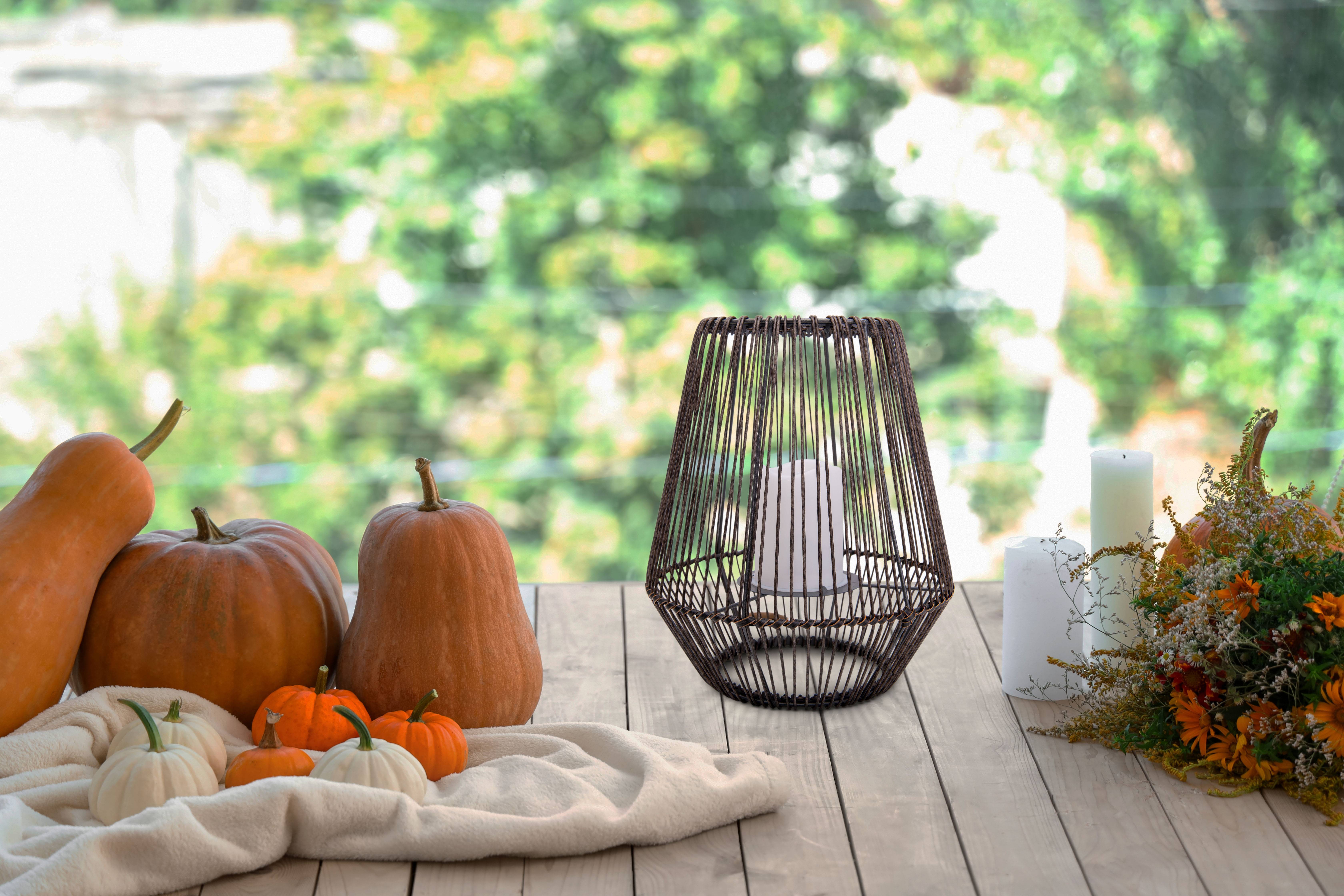 LED Solarleuchte "PLASTO" Ø: 26 cm Anzahl LED: 1