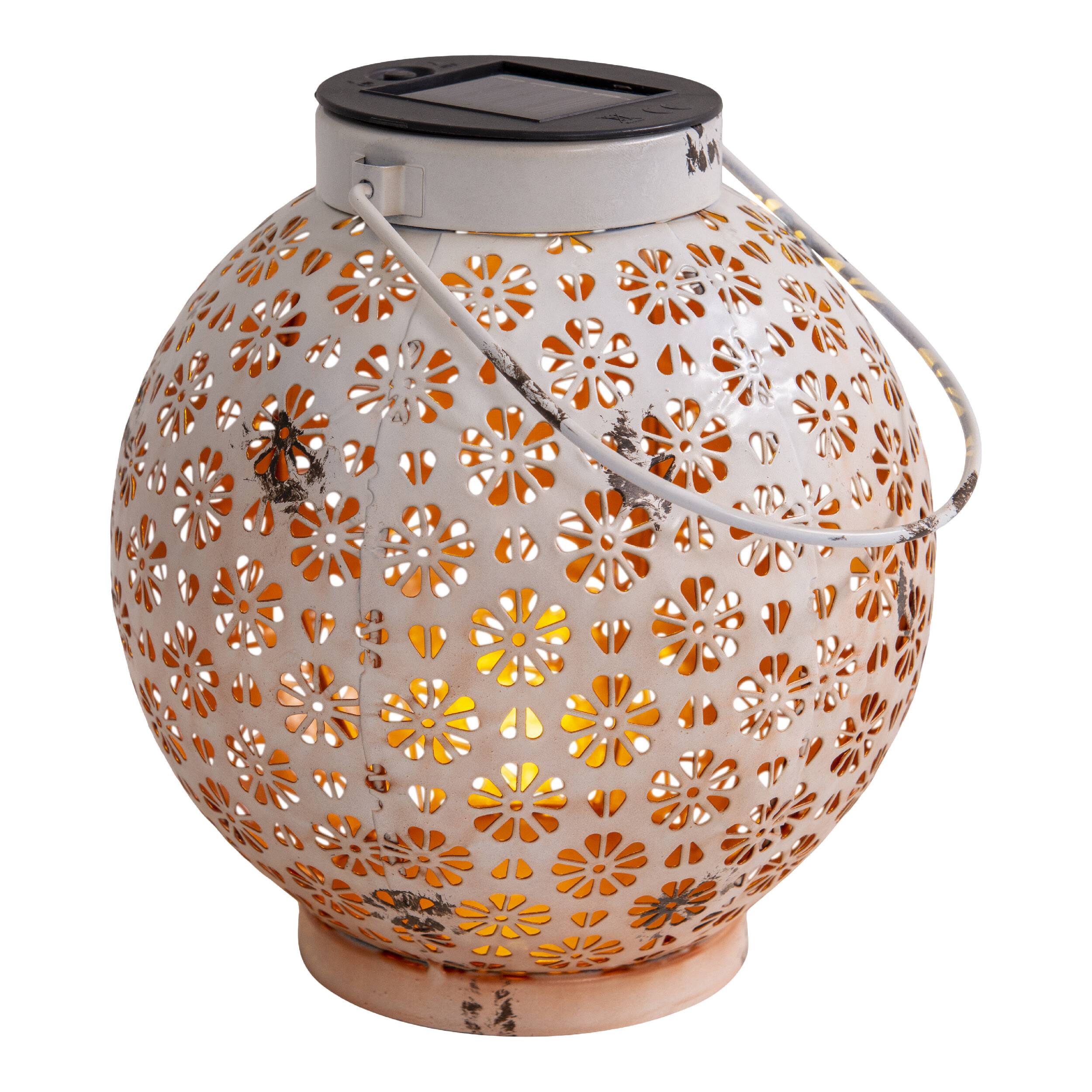 2er-Set LED Deko-Solarleuchte l/b: 18cm weiß