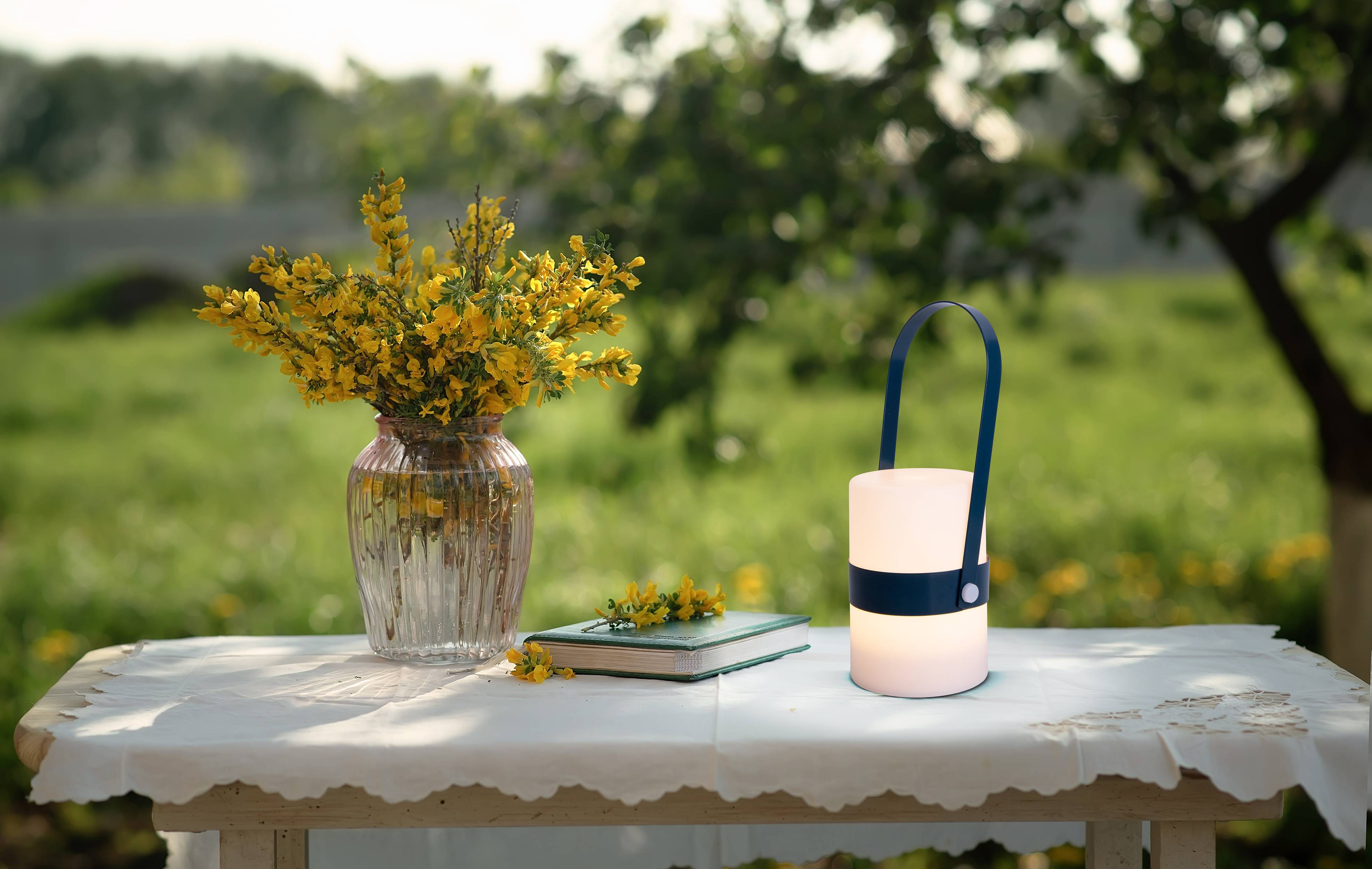 LED Dekoleuchte "NEO" blau