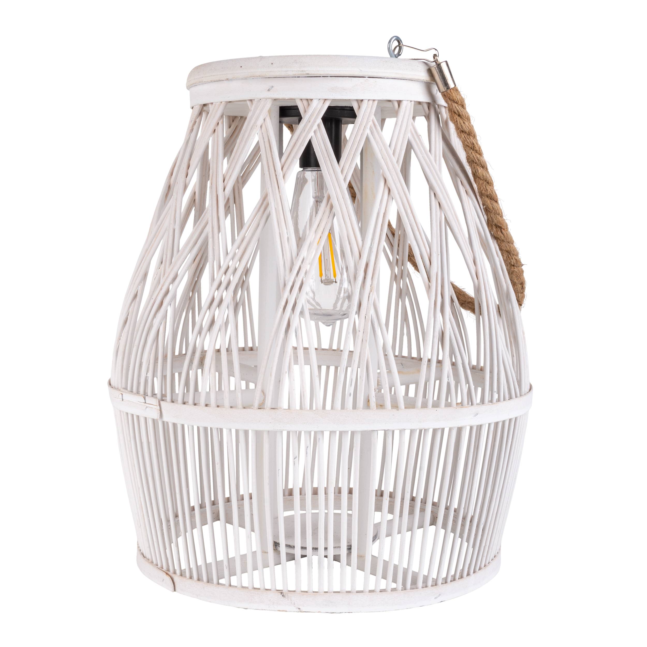 Solar-Dekoleuchte "KORBINIAN" weiß